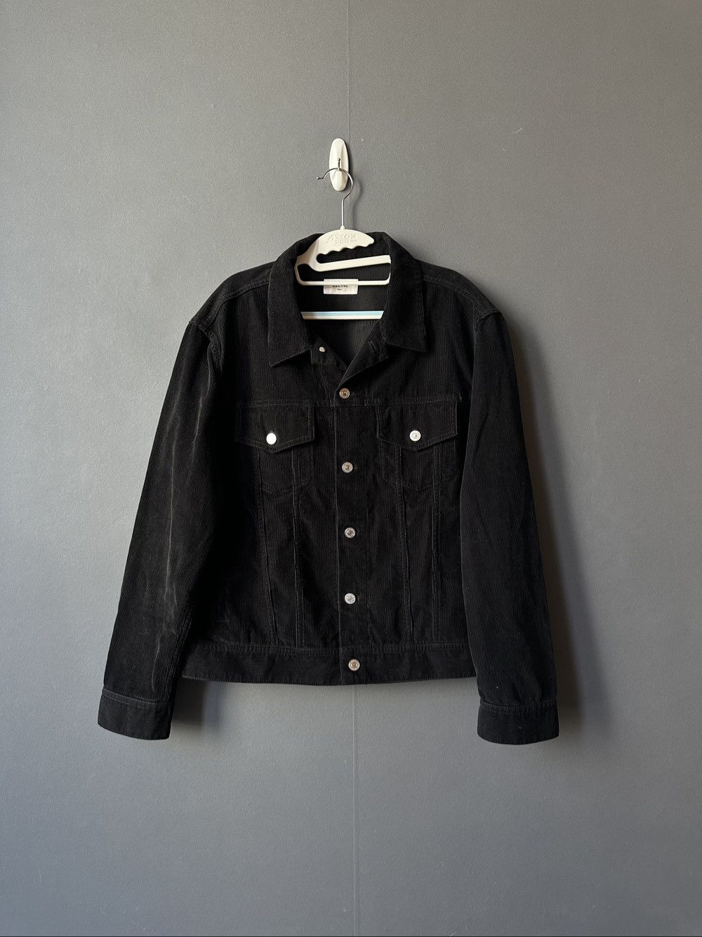 Celine Celine Logo Corduroy Jacket Size XL Size US XL / EU 56 / 4 - 1 Thumbnail