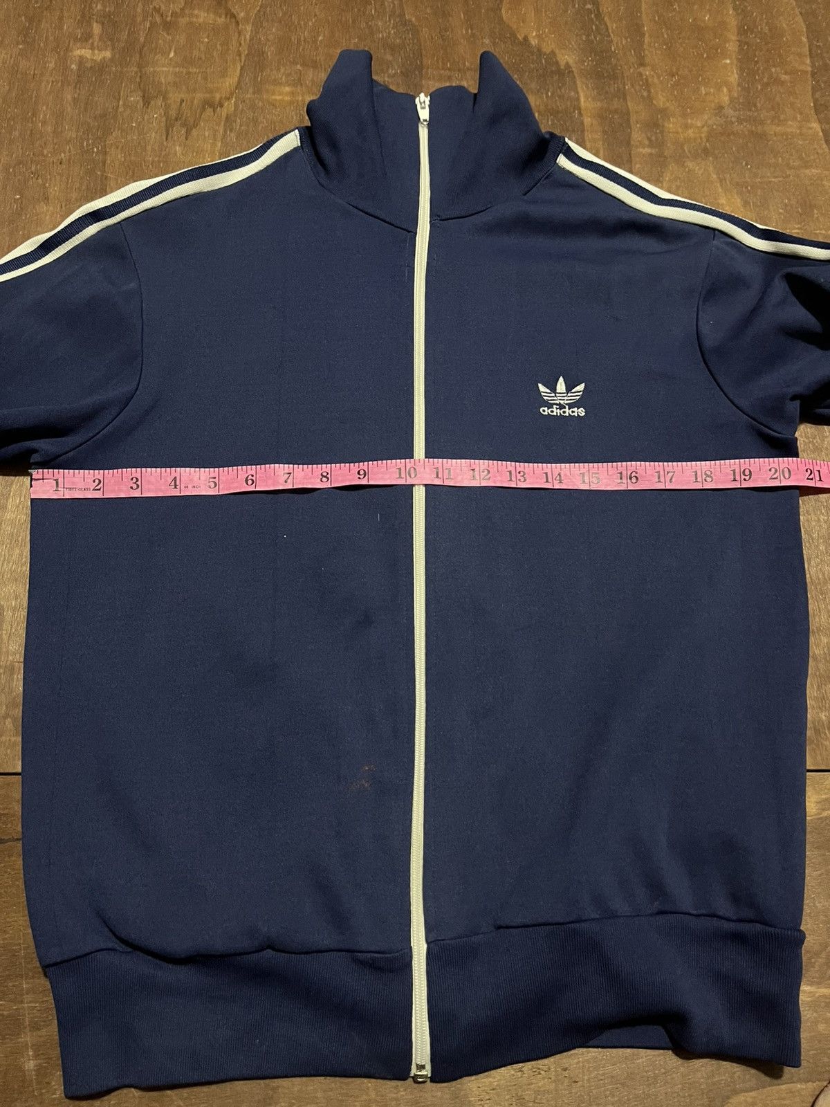 Adidas Vintage Adidas Track Jacket Navy blue Size US M / EU 48-50 / 2 - 4 Thumbnail