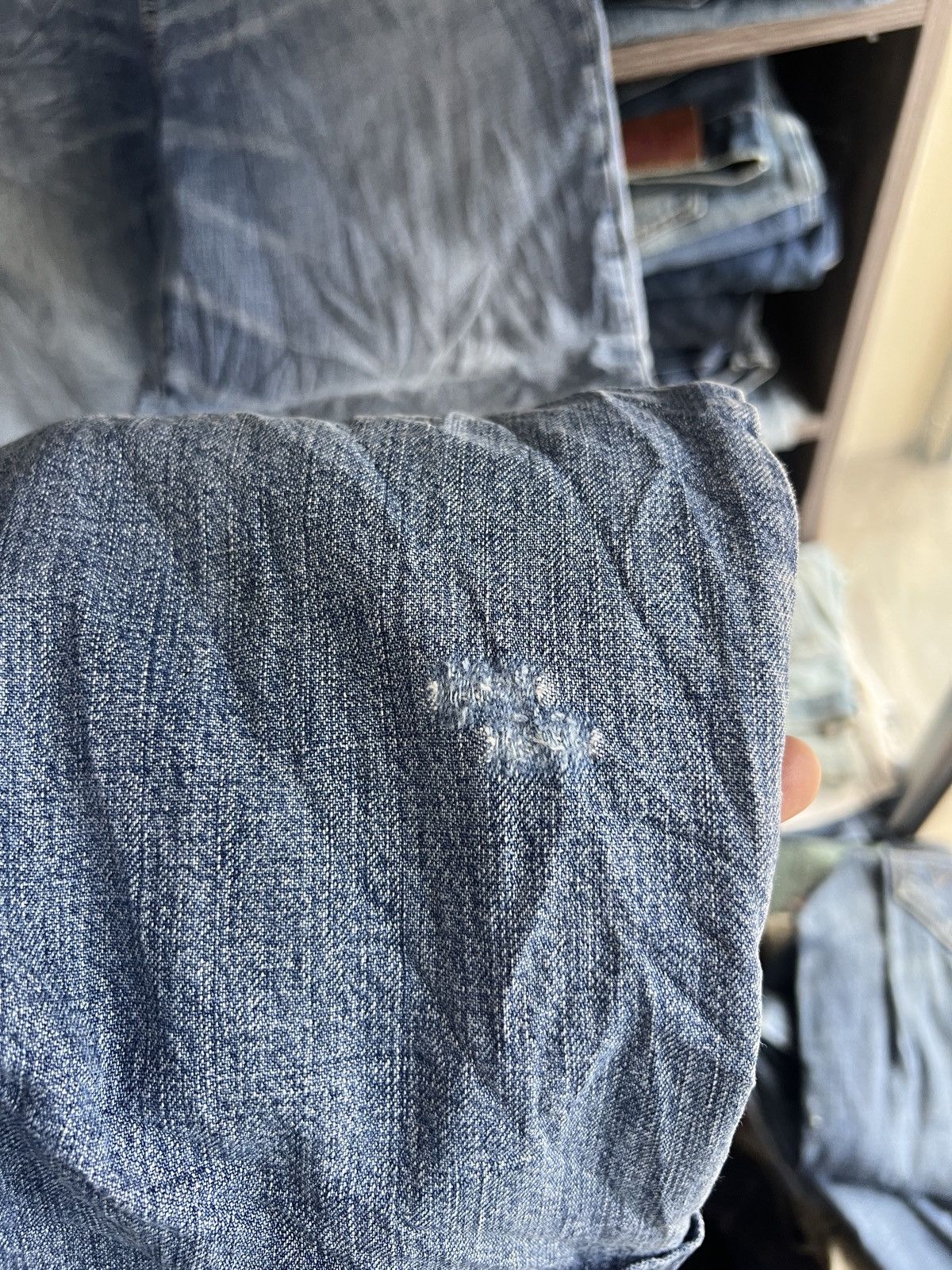 Ralph Lauren 🔥Ralph Lauren Wide Leg Denim Size 28" / US 6 / IT 42 - 10 Thumbnail