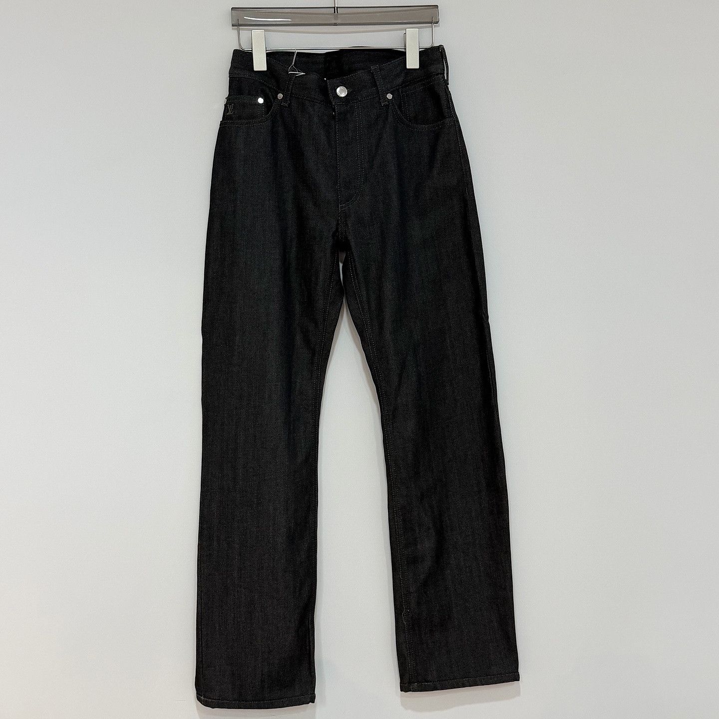 Louis Vuitton Louis Vuitton Black Denim Jeans Size 30 Size US 40 / EU 56 - 1 Thumbnail