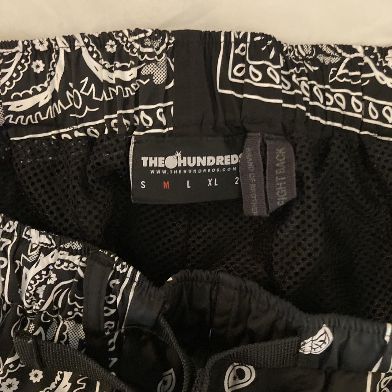 The Hundreds The Hundreds Bandana Kerchief Shorts Black White Medium Size US 32 / EU 48 - 3 Thumbnail