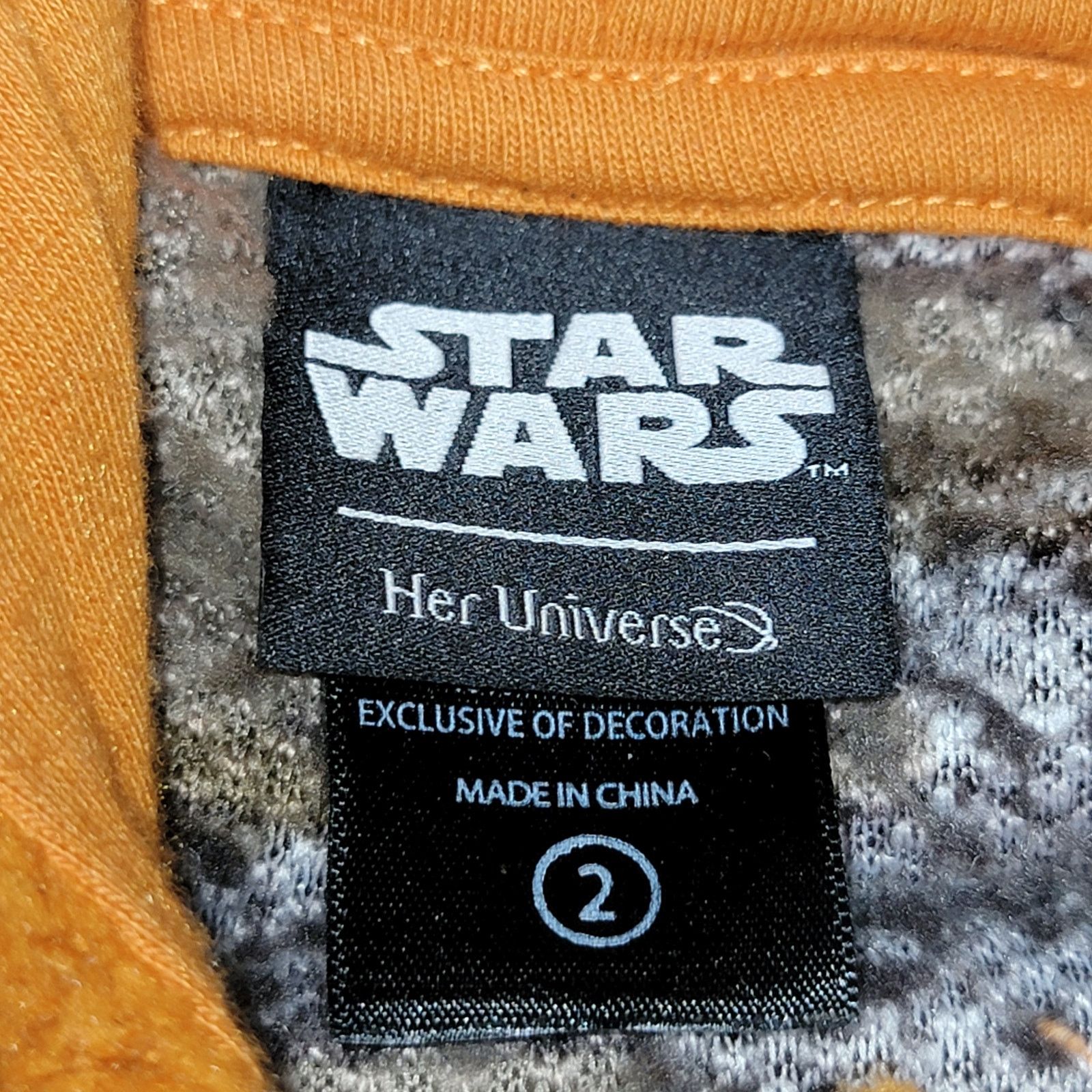 Star Wars Star Wars Her Universe LS Full Zip Sherpa Hoodie - Size 2 Size 3XL / US 20-22 - 7 Thumbnail