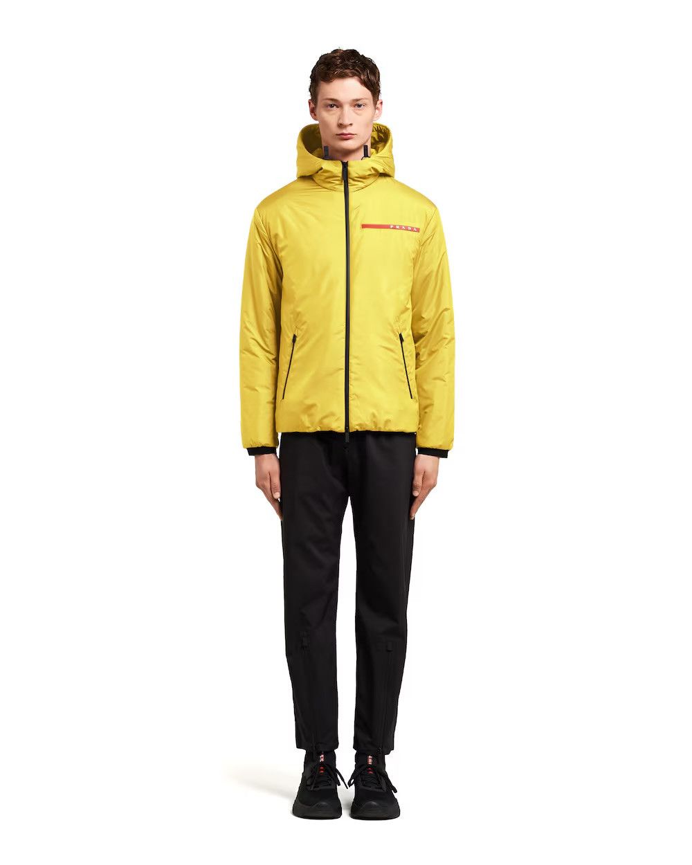 Prada Prada Linea Rossa Poplin Padded Jacket Size US S / EU 44-46 / 1 - 3 Thumbnail