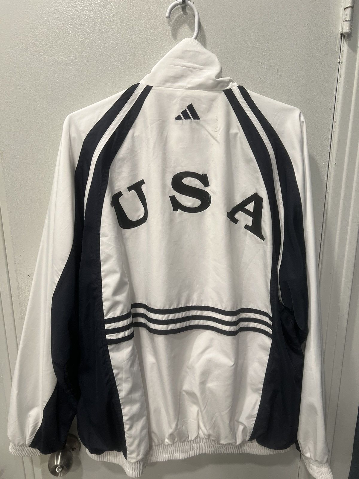Adidas × Vintage Adidas Vintage USA Light Jacket Size US L / EU 52-54 / 3 - 2 Thumbnail