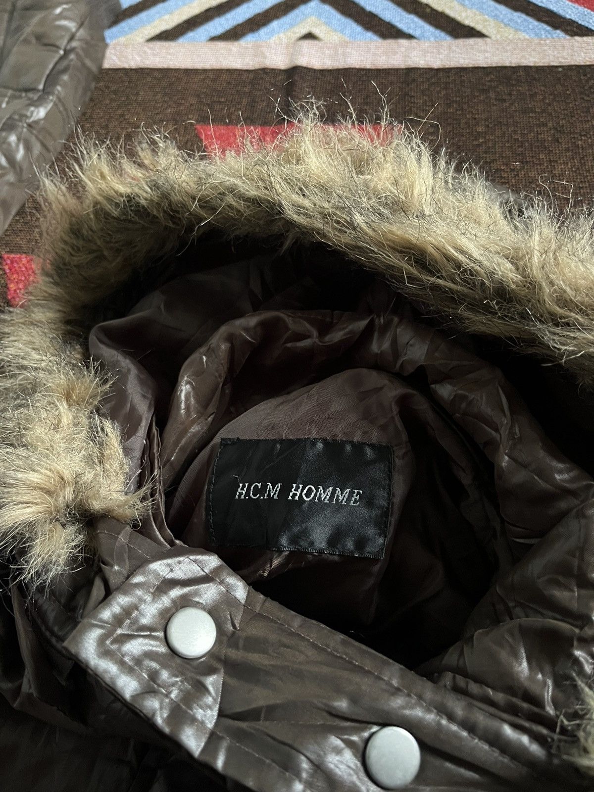 Japanese Brand 💀H.C.M Homme Puffer Fur Jacket 💀 Size US L / EU 52-54 / 3 - 7 Thumbnail