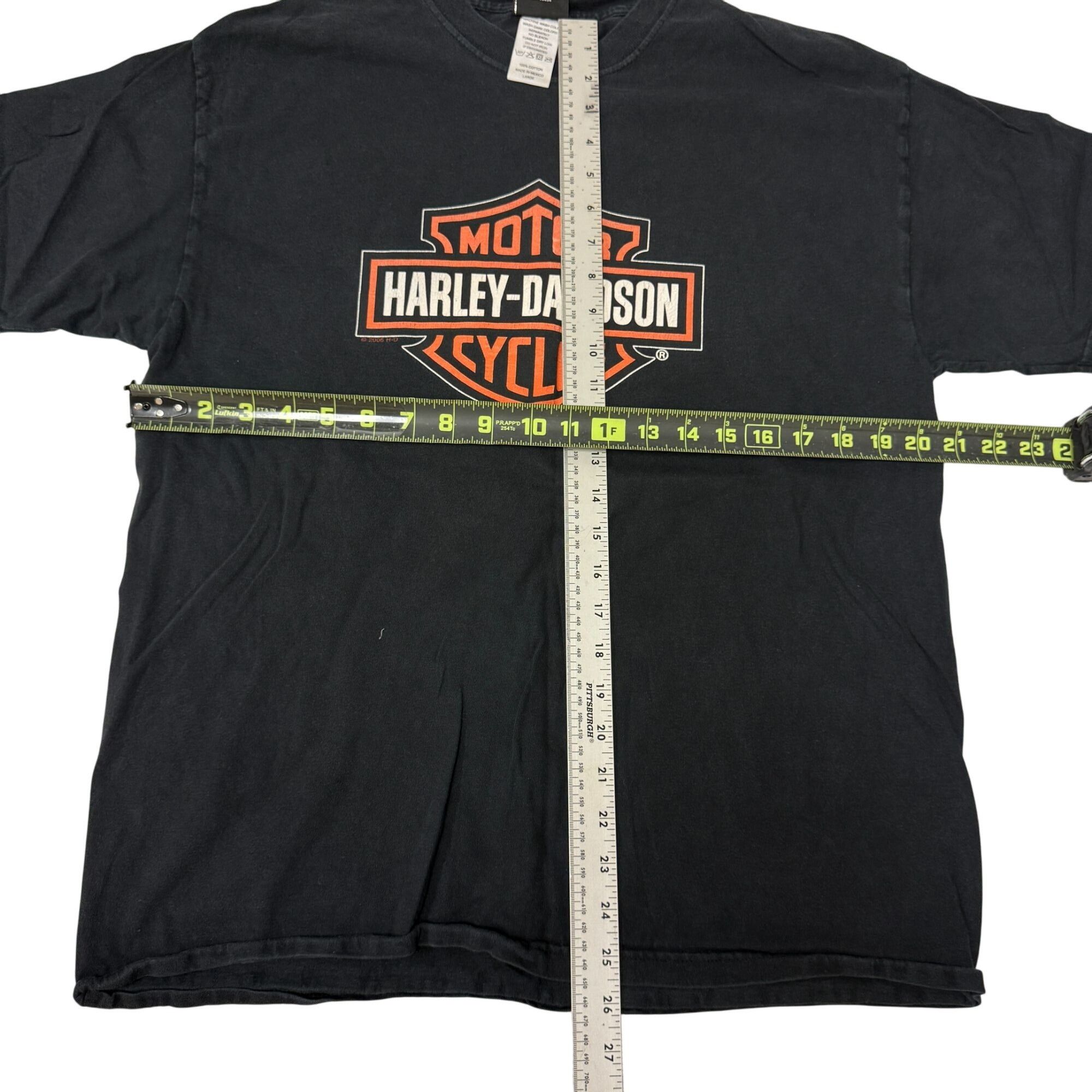Harley Davidson Motorcycle NAGS HEAD South Carolina SWORDFISH Blue Marlin T Size US L / EU 52-54 / 3 - 5 Thumbnail