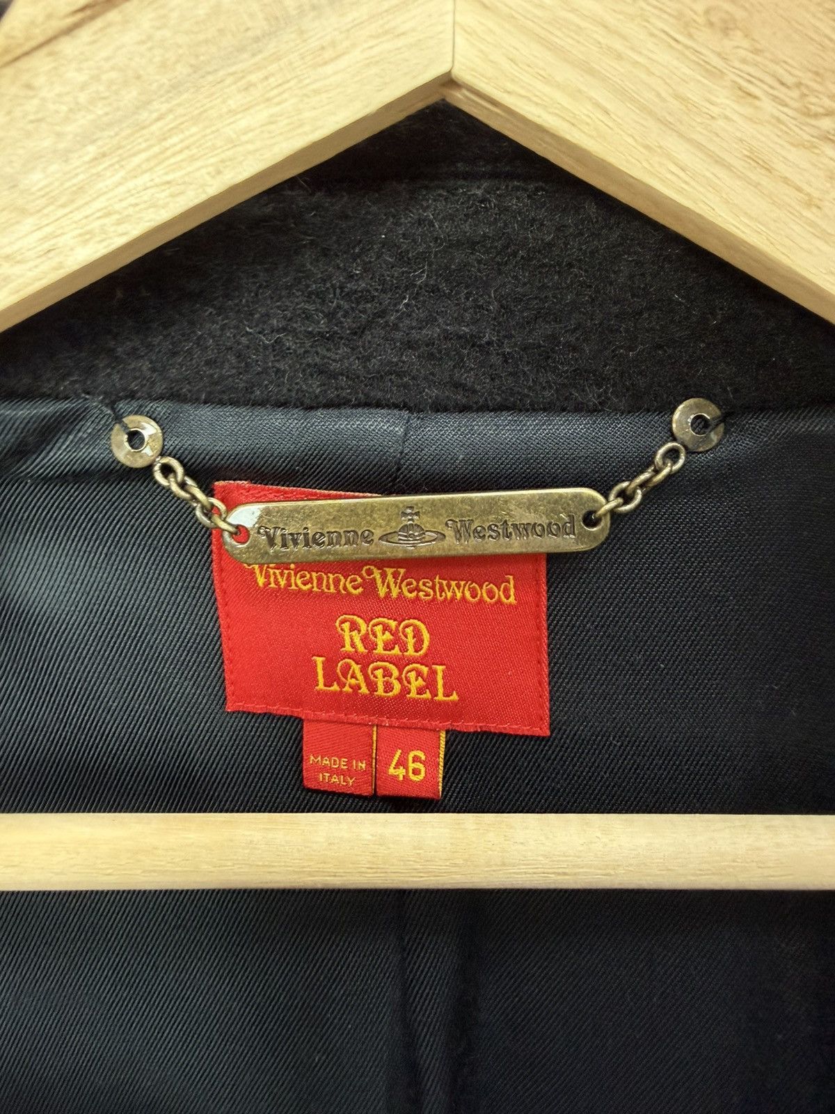 Vivienne Westwood Vivienne Westwood Red Label Black Wool Mohair Coat Size 46 Size M / US 6-8 / IT 42-44 - 5 Thumbnail