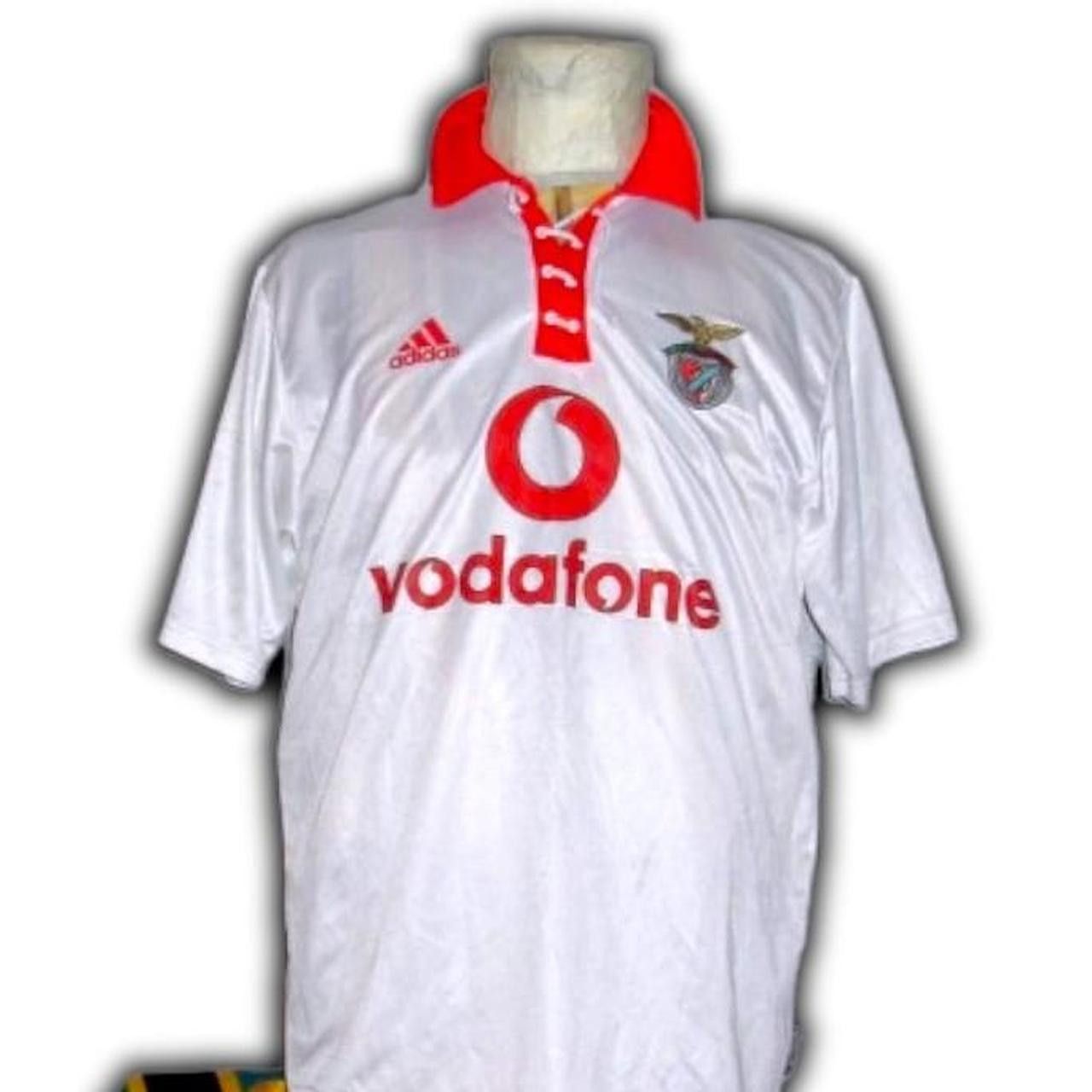 Adidas Fc Benfica 2003 2004 Away Shirt Jersey trikot Maglia Size US M / EU 48-50 / 2 - 3 Thumbnail