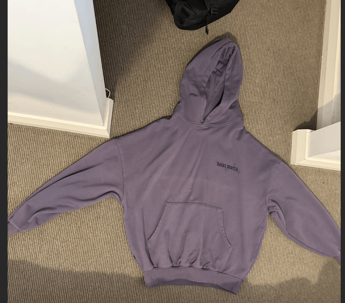 Carre Carré Purple Graphic Hoodie Size US XS / EU 42 / 0 - 1 Thumbnail