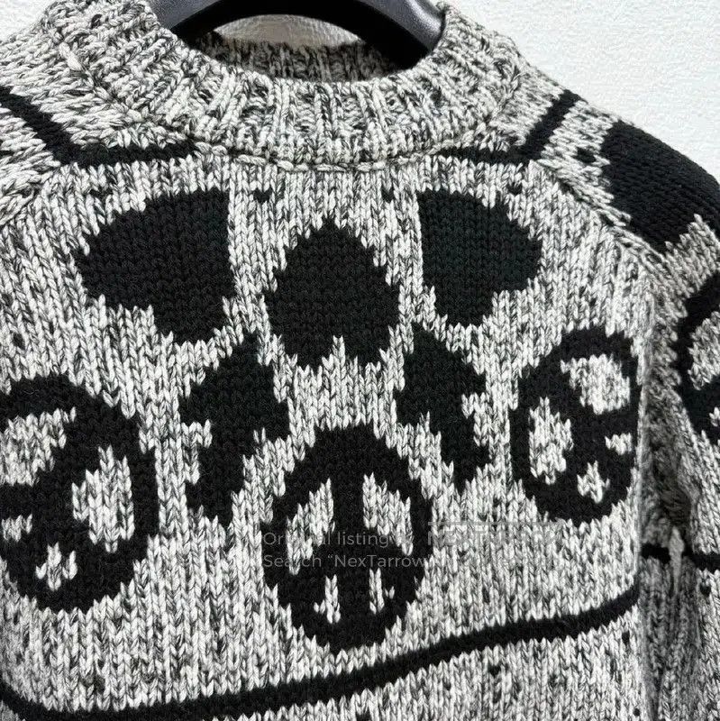 Moschino Moschino Gray Wool Blend Men's Sweater . Size US L / EU 52-54 / 3 - 3 Thumbnail