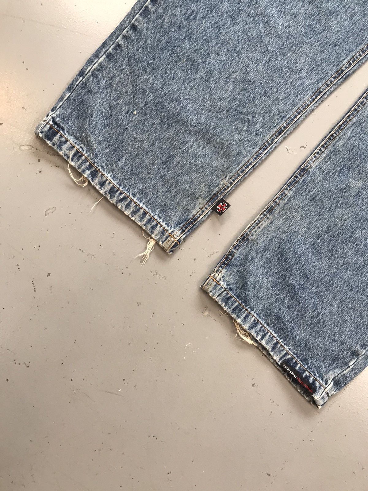 Independent Truck Co. × Vintage Vintage rare independent truck co. Straight fit denim Size US 34 / EU 50 - 3 Thumbnail