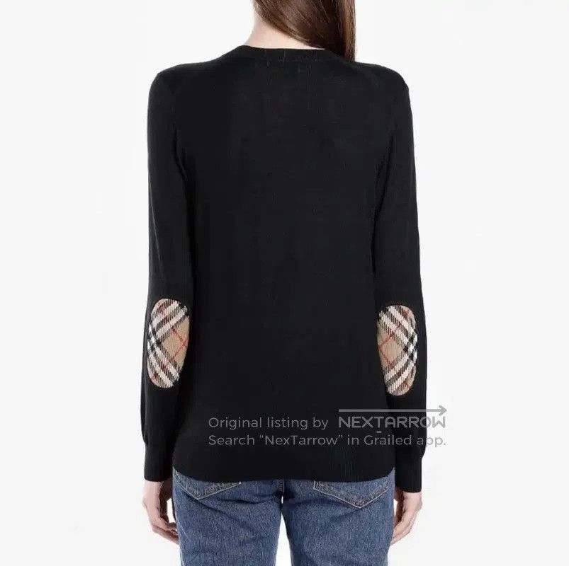 Burberry Burberry Black Wool Women's Sweater. Size L / US 10 / IT 46 - 9 Thumbnail