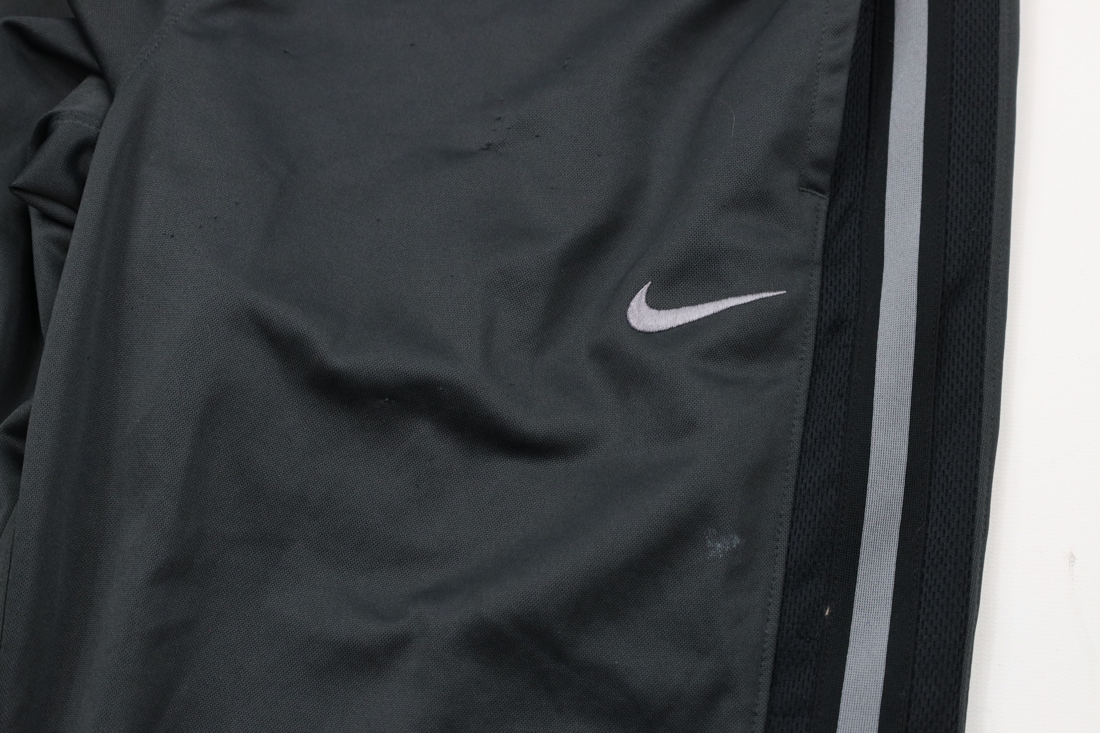 Nike × Vintage Vintage Nike Travis Scott Mini Swoosh Striped Wide Leg Pants Size US 36 / EU 52 - 6 Thumbnail