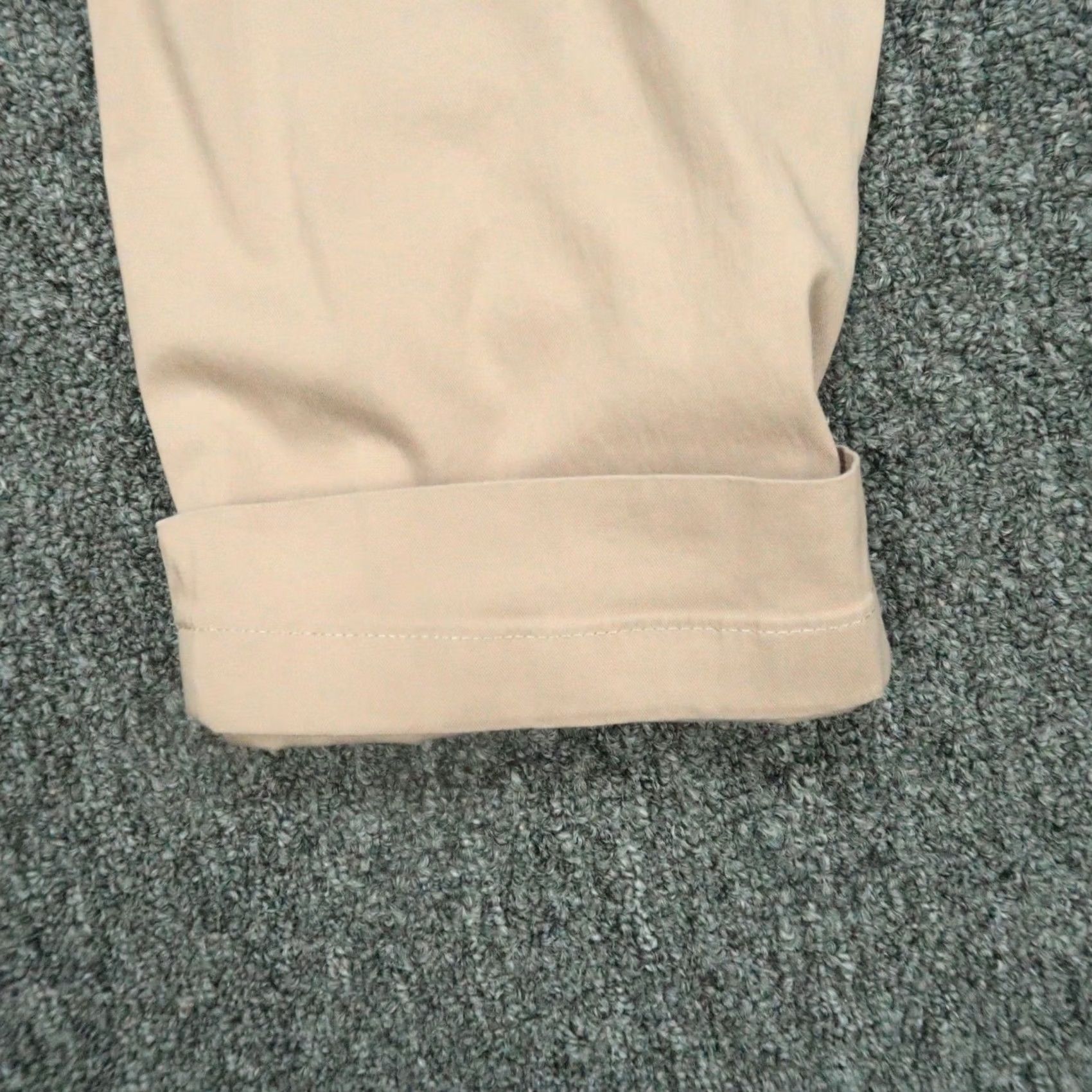 Vintage Birddogs Pants Mens 36x34 Khaki Tan Stretch Chino Zip Pocket Slim? (adjusted?) Size US 36 / EU 52 - 7 Thumbnail