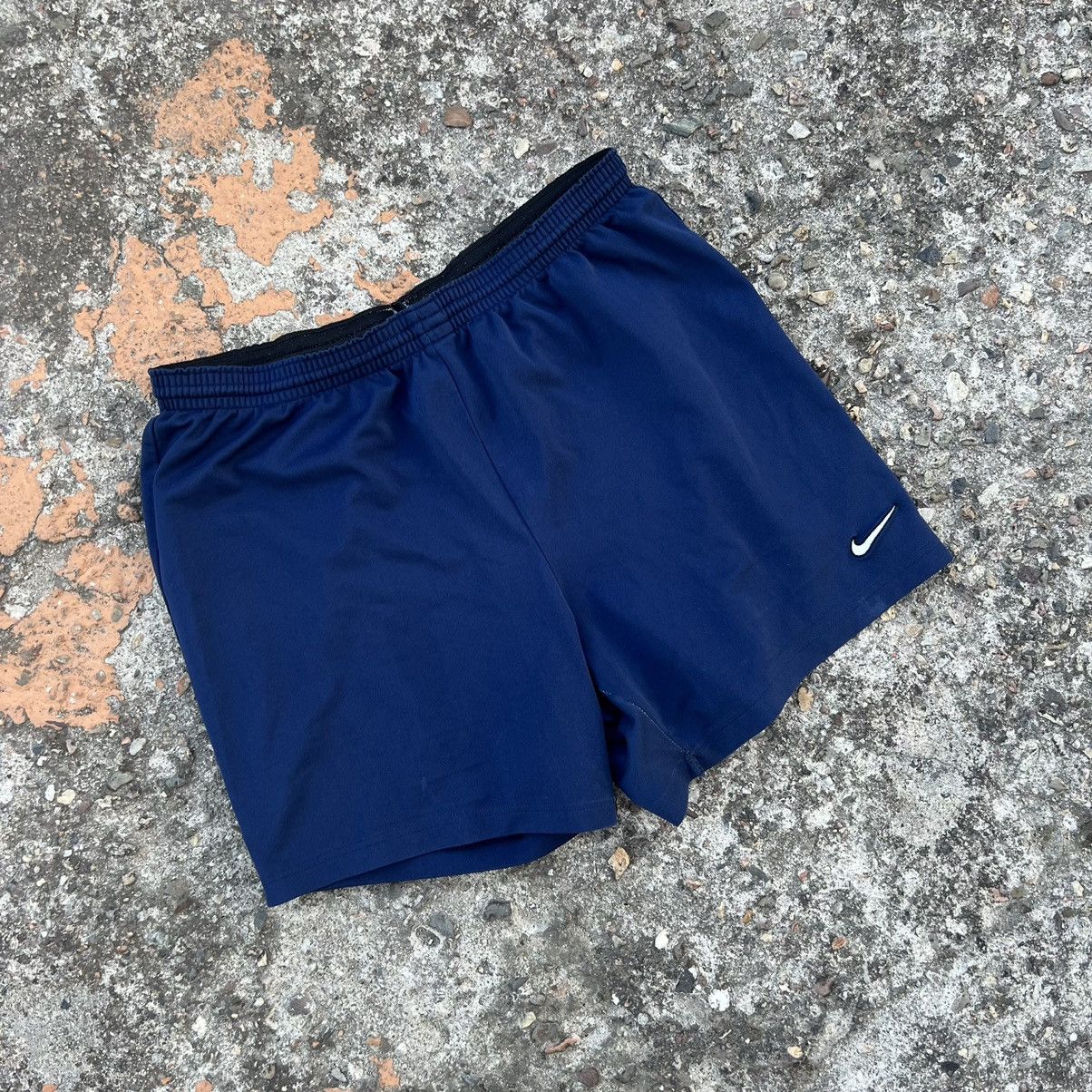 Nike × Vintage NIKE VINTAGE SWOOSH DRILL Y2K SHORTS Size US 34 / EU 50 - 2 Thumbnail