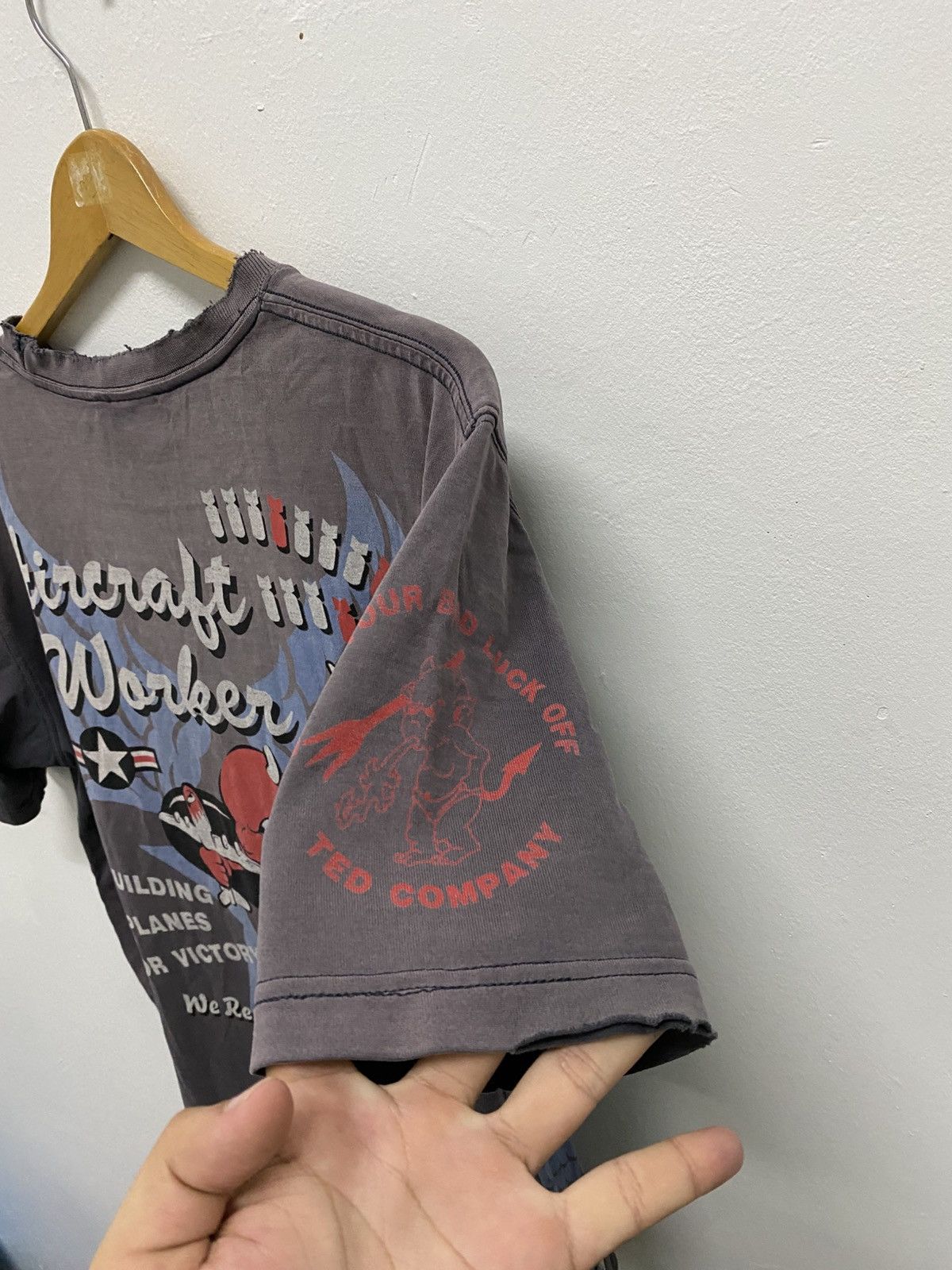 Japanese Brand Vintage Distressed Ted Company Tedman Tee Size US M / EU 48-50 / 2 - 5 Thumbnail
