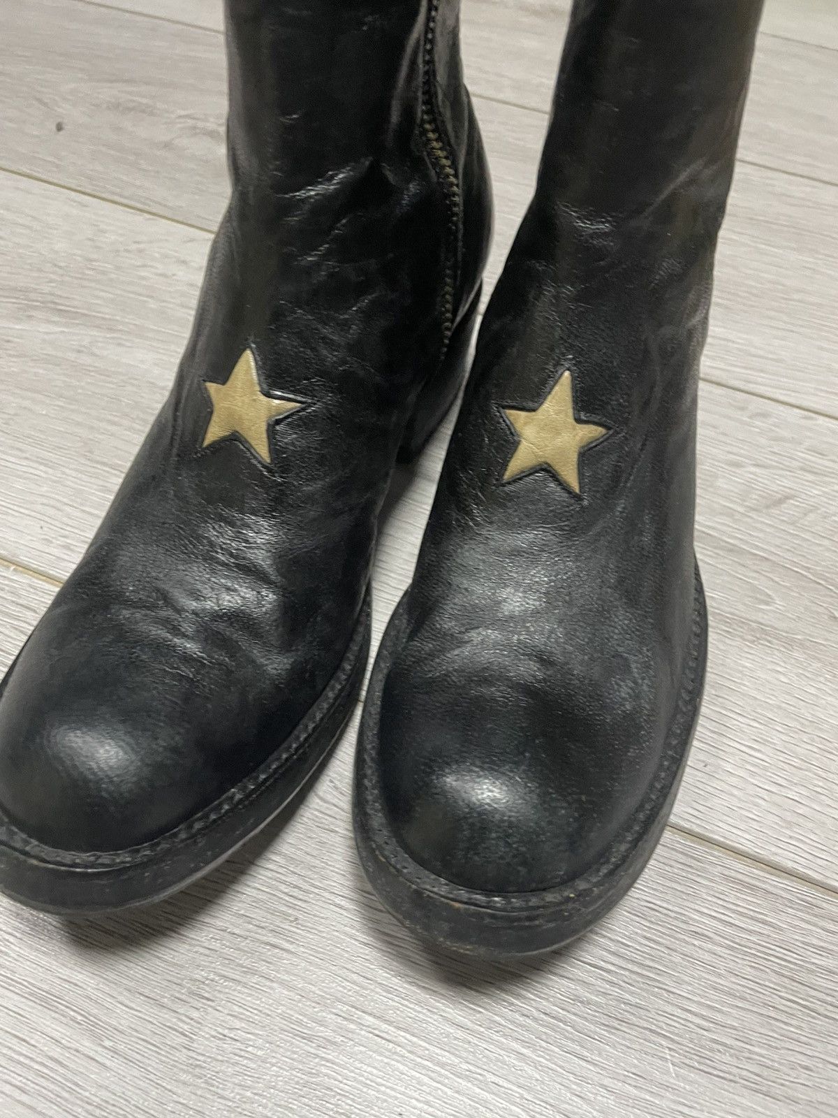 Old Gringo Old Gringo mexico star leather boots cowboy biker Size US 6 / IT 36 - 13 Thumbnail