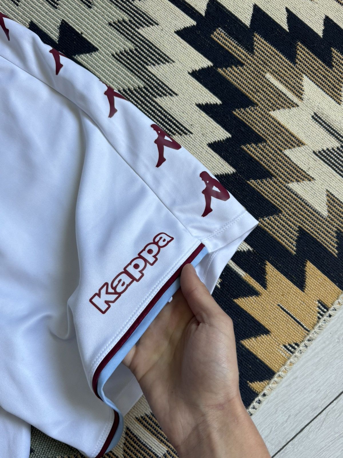 Kappa Kappa Aston Villa 2021/22 Lampass Logo Soccer Shorts Size US 34 / EU 50 - 8 Thumbnail