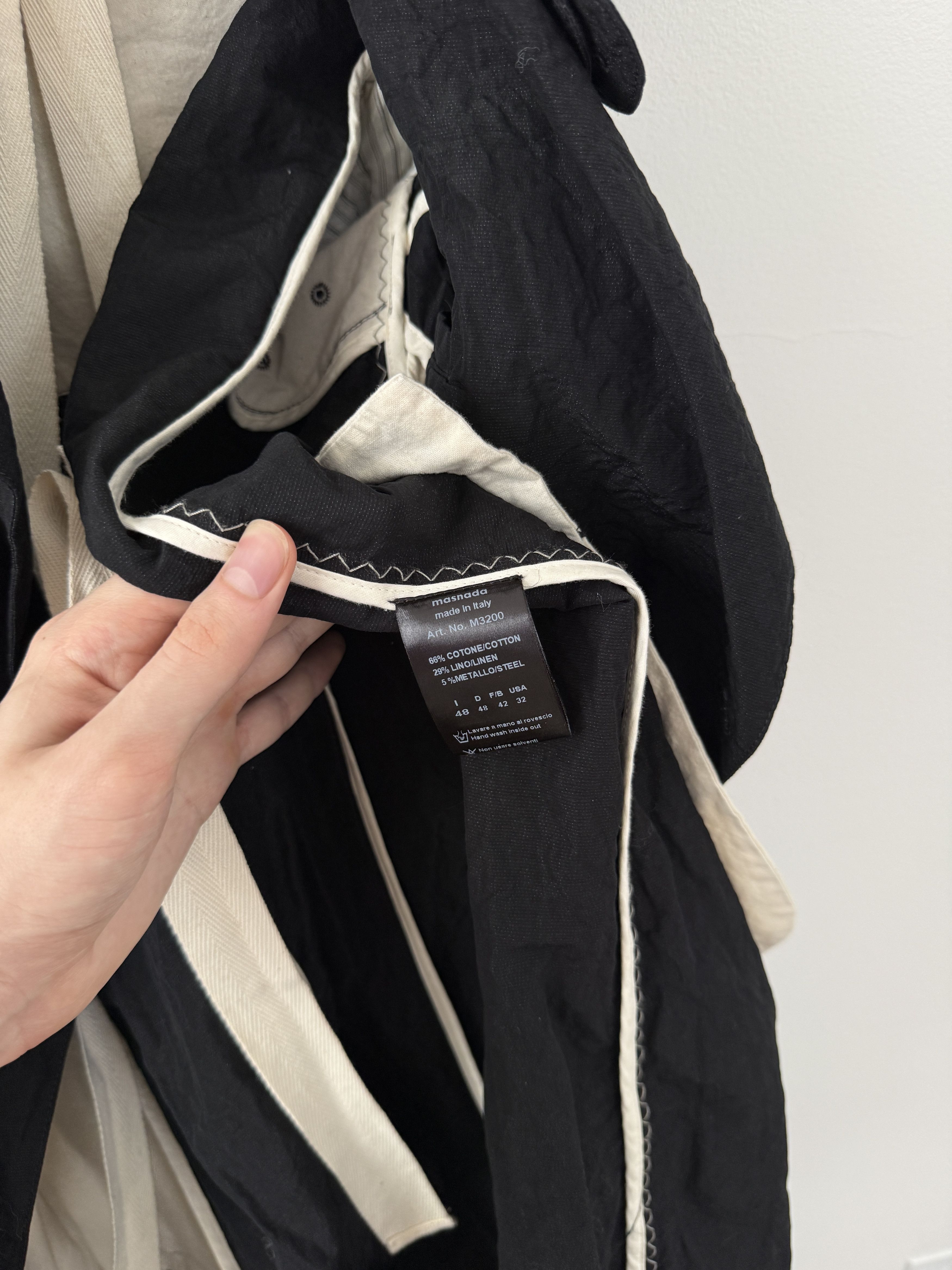 Masnada Double Breasted Trench Coat Size US M / EU 48-50 / 2 - 22 Thumbnail