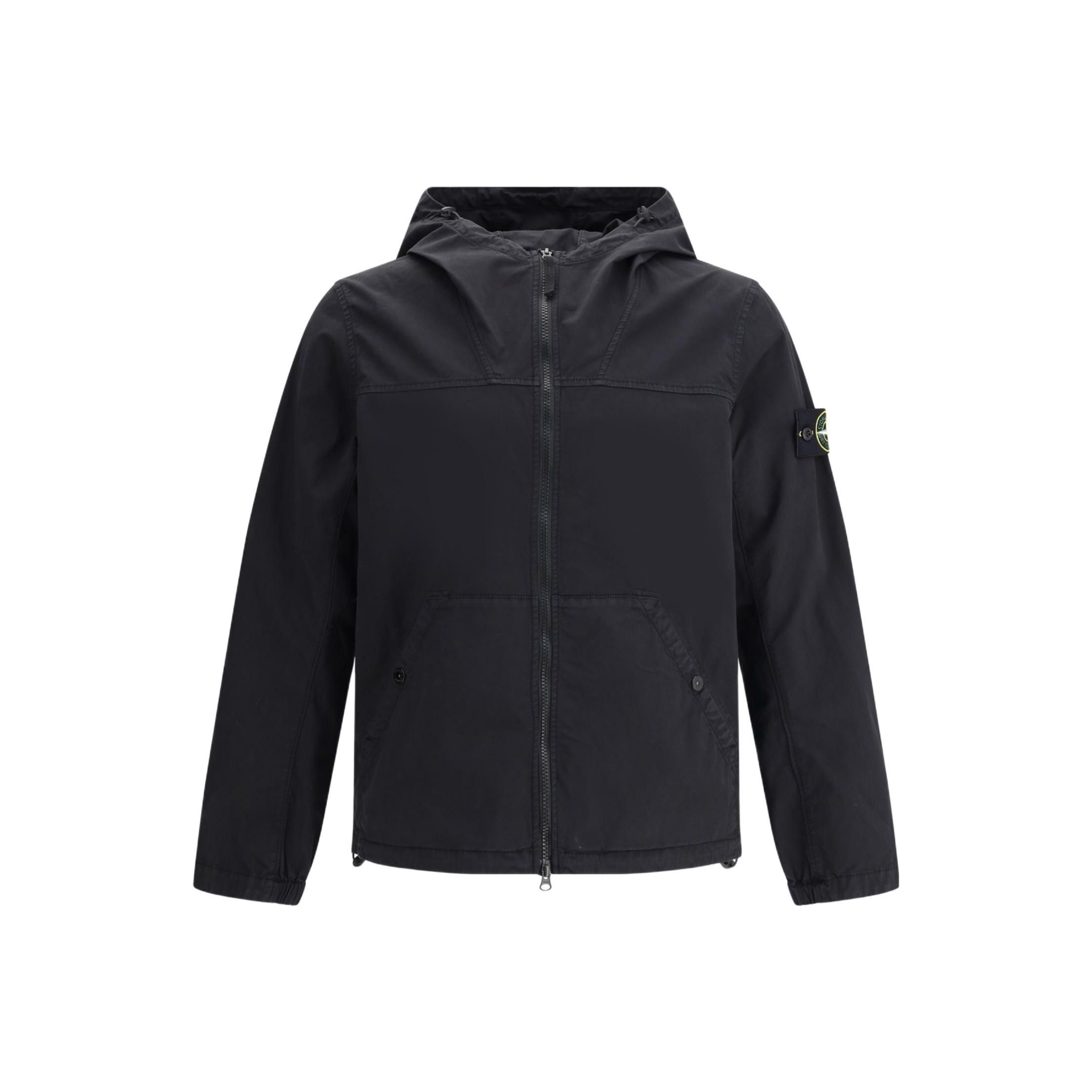 Stone Island Stone Island Hooded Zip-Up Jacket Size S Size US S / EU 44-46 / 1 - 1 Thumbnail