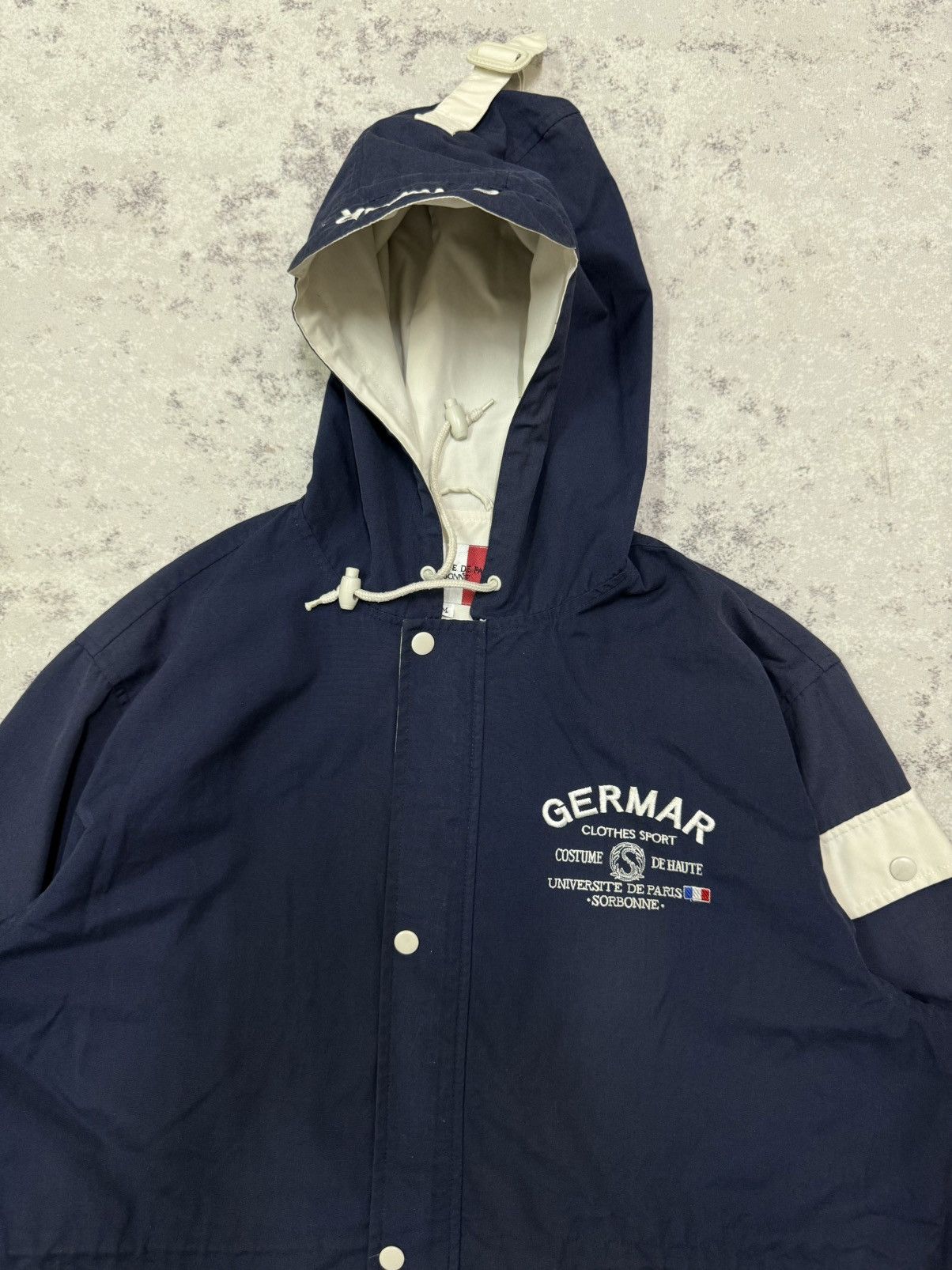 Vintage Vintage Germar University de Paris collegiate sports jacket Size US L / EU 52-54 / 3 - 5 Thumbnail