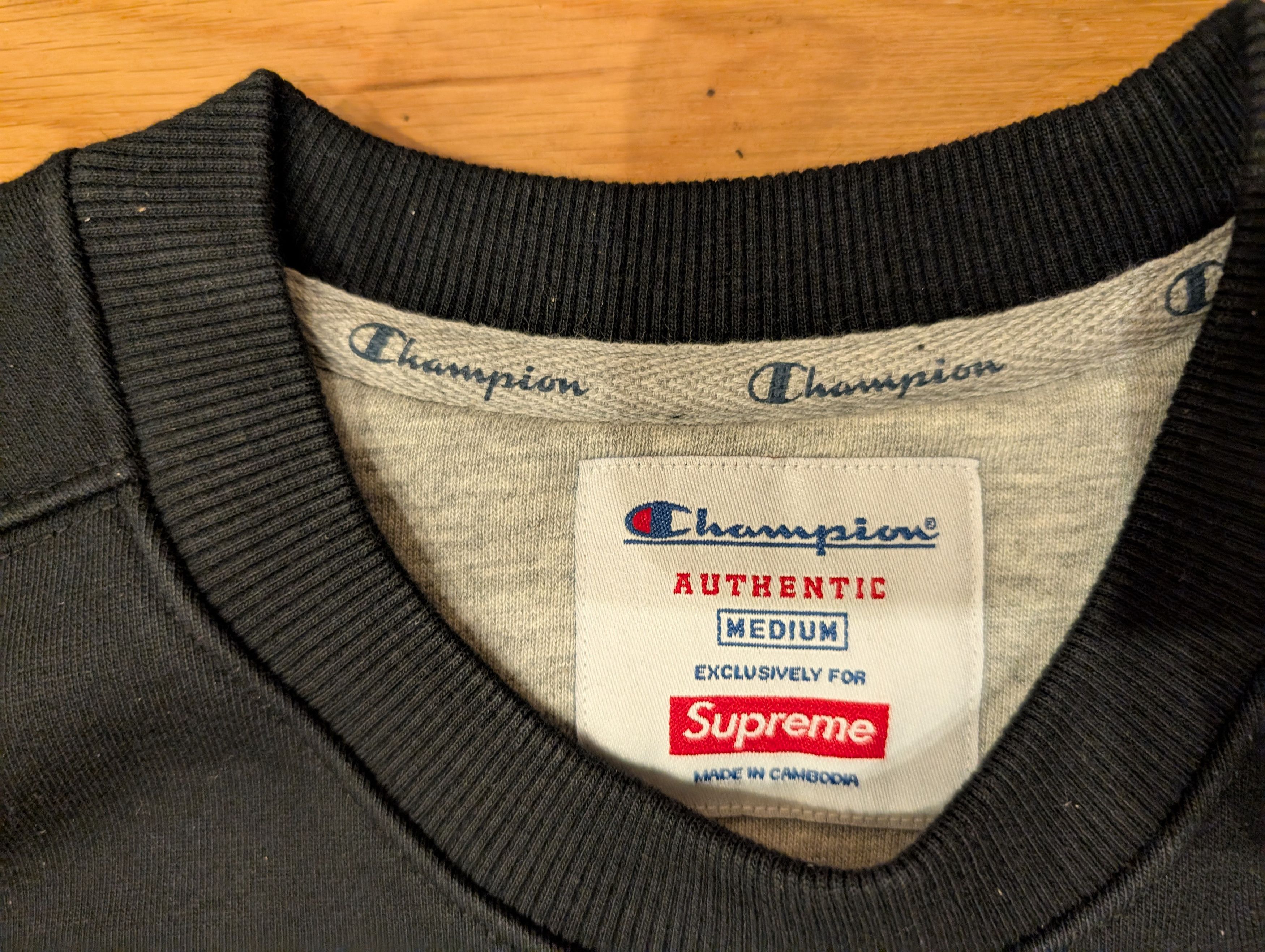 Supreme Champion Stay In School Crewneck Size US M / EU 48-50 / 2 - 2 Thumbnail