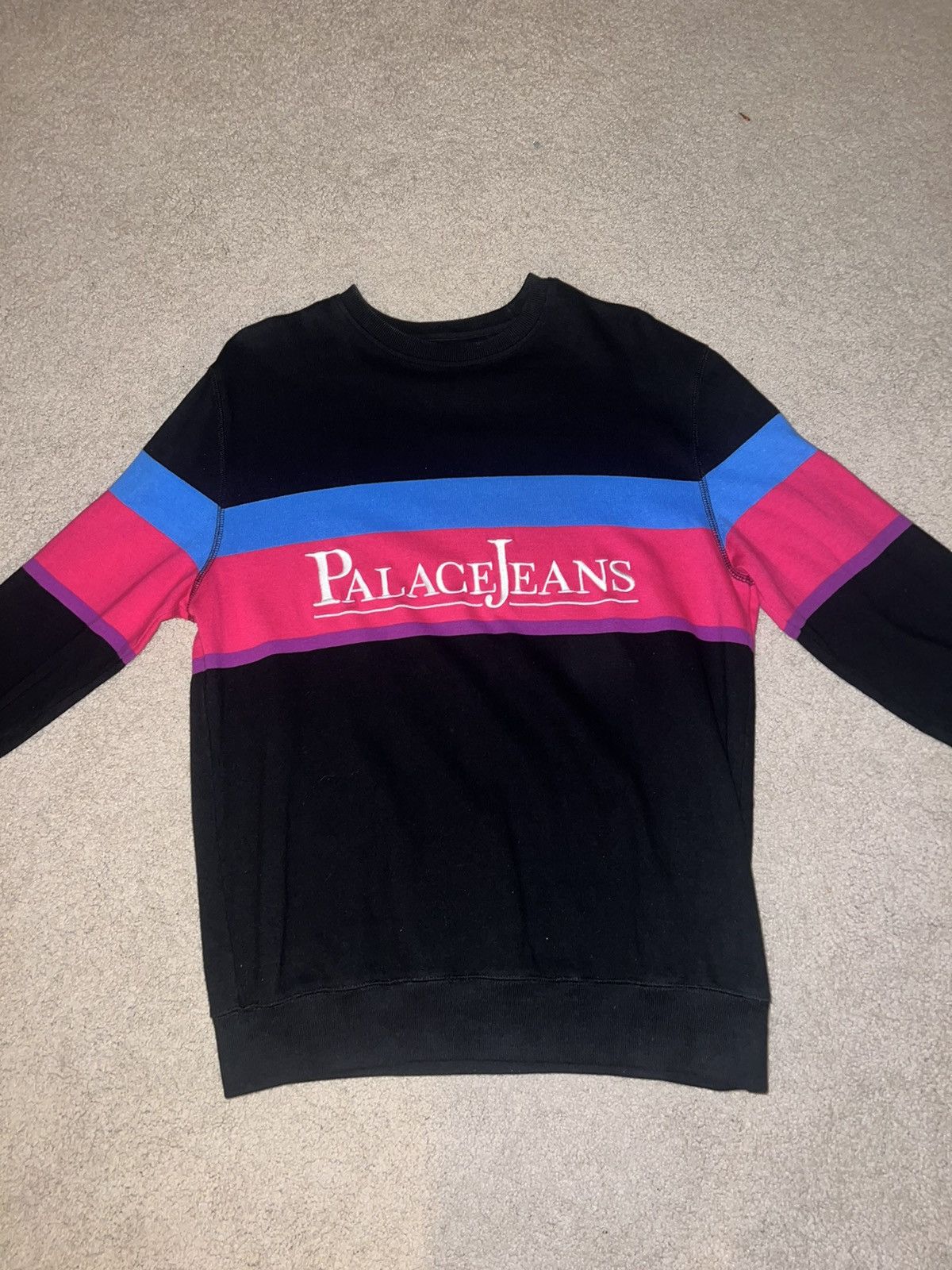 Palace Palace Jeans Crewneck FW17 RARE! Size Medium Size US M / EU 48-50 / 2 - 1 Thumbnail