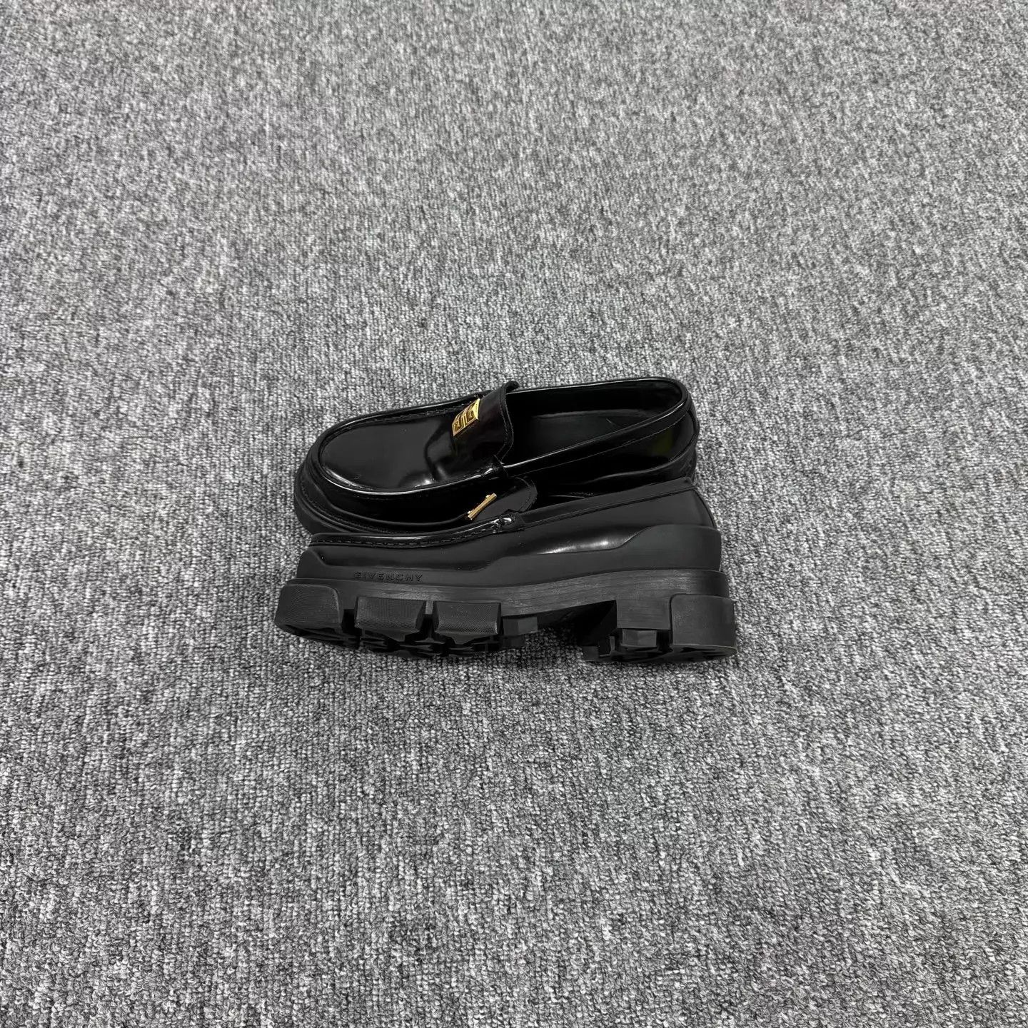 Givenchy Givenchy Black Gold Platform Loafer 36 Size US 5.5 / IT 35.5 - 3 Thumbnail