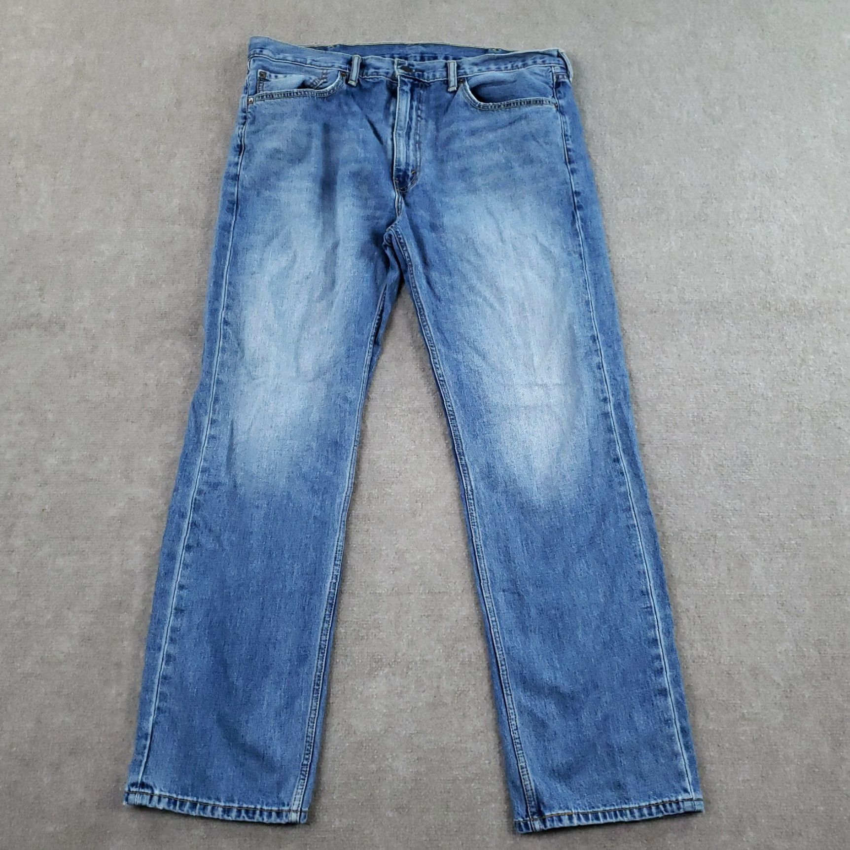 Levi's Levi's 505 Jeans Men 38x32 Blue Denim Regular Straight Leg Casual Classic Shirt Jeans Men 38 Blue Denim 505 Straight Regular 5 Pocket Pockets Mens Size US 38 / EU 54 - 2 Thumbnail