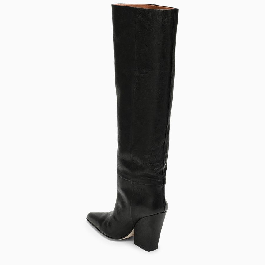 Paris Texas o1d2blof0924 Leather Boots in Black Size US 6.5 / IT 36.5 - 4 Thumbnail