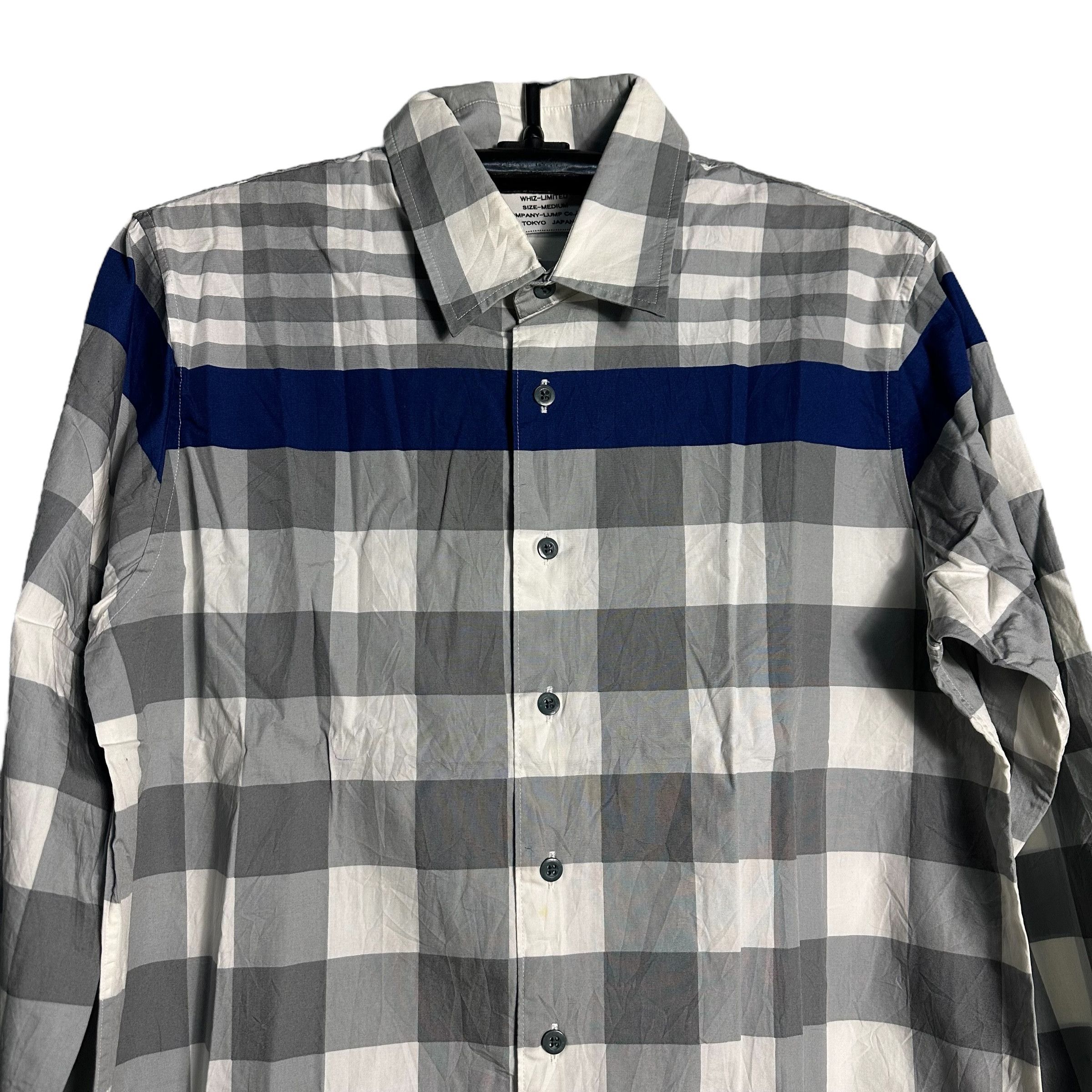 WHIZ LIMITED 🔥RARE🔥Whiz Limited Hiroaki Shitano Plaid Button Up Shirt Size US M / EU 48-50 / 2 - 2 Thumbnail
