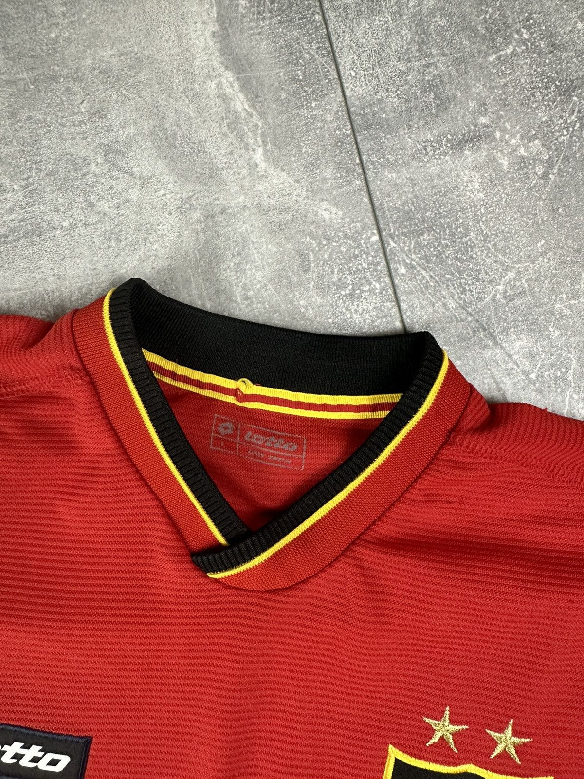 Lotto Sport Lotto Galatasaray Trikot 2001/02 Third Vintage Soccer Jersey Size US L / EU 52-54 / 3 - 11 Thumbnail