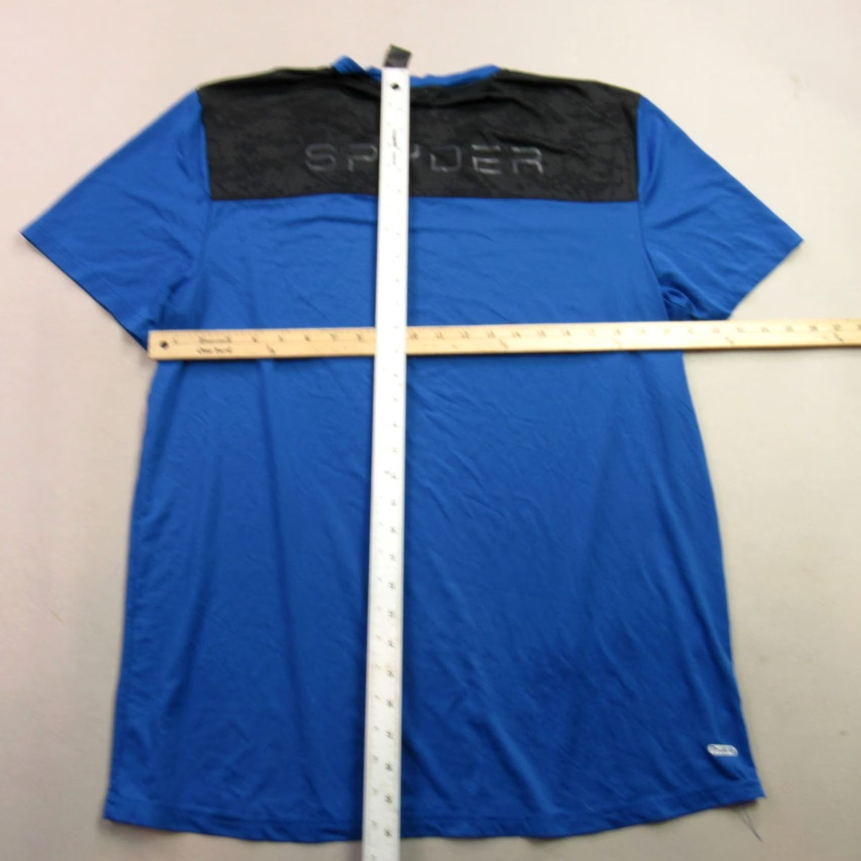 Spyder Spyder Shirt Mens Medium Short Sleeve Crew Neck Outdoors Lightweight Blue Shirt Size US M / EU 48-50 / 2 - 5 Thumbnail
