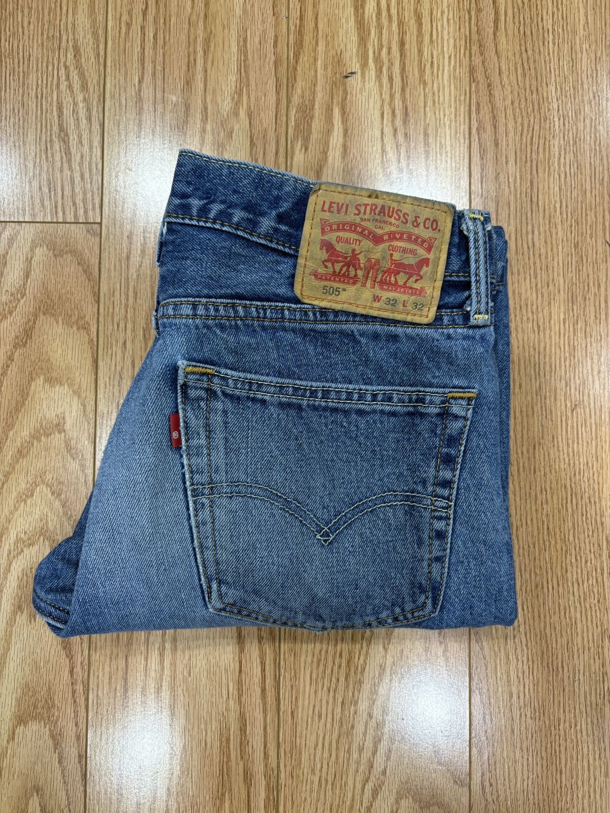 Levi's Vintage Clothing Vintage Levis 505 Denim Jeans Size US 30 / EU 46 - 3 Thumbnail