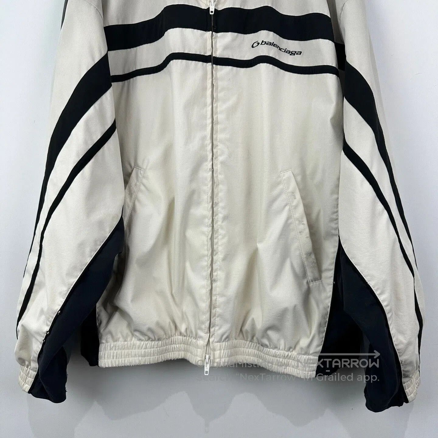 Balenciaga Balenciaga Color-Block Distressed Jacket. Size US S / EU 44-46 / 1 - 4 Thumbnail