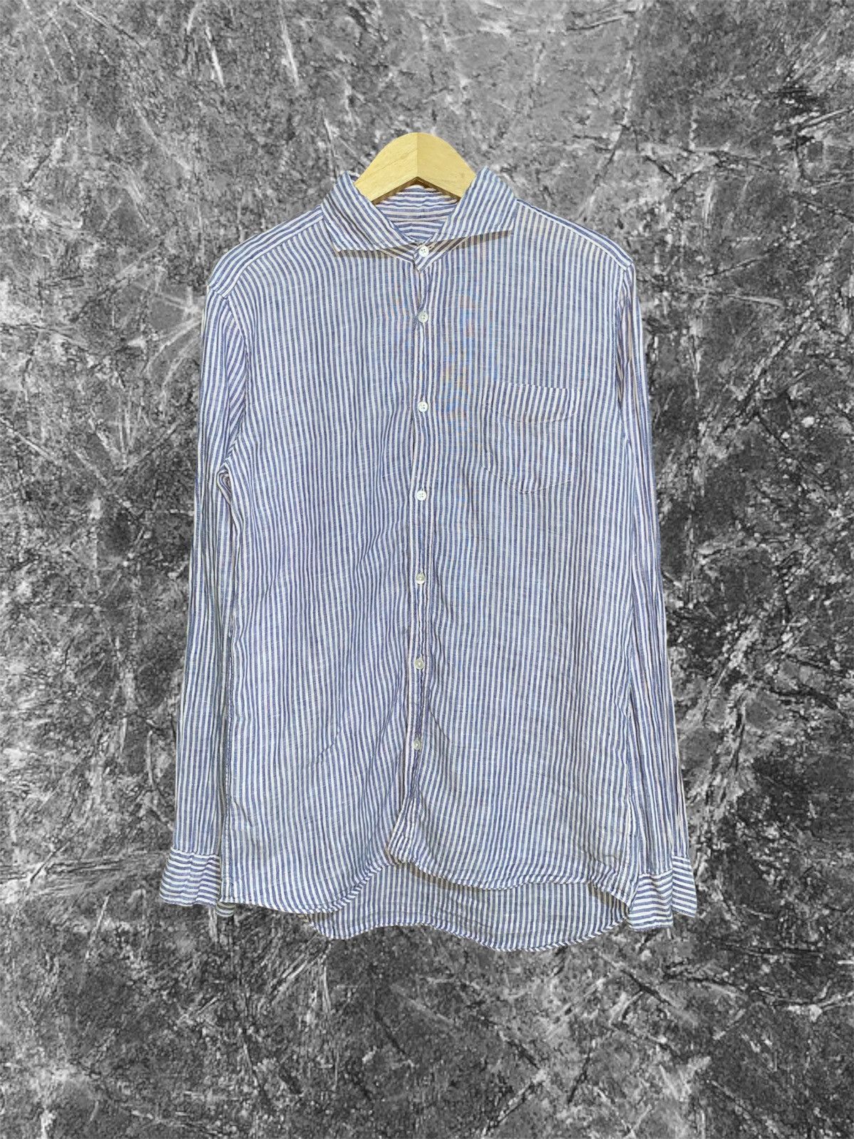Comme Ca Ism × Japanese Brand Buttons Shirt Comme Ca ism Vintage Size US L / EU 52-54 / 3 - 1 Thumbnail