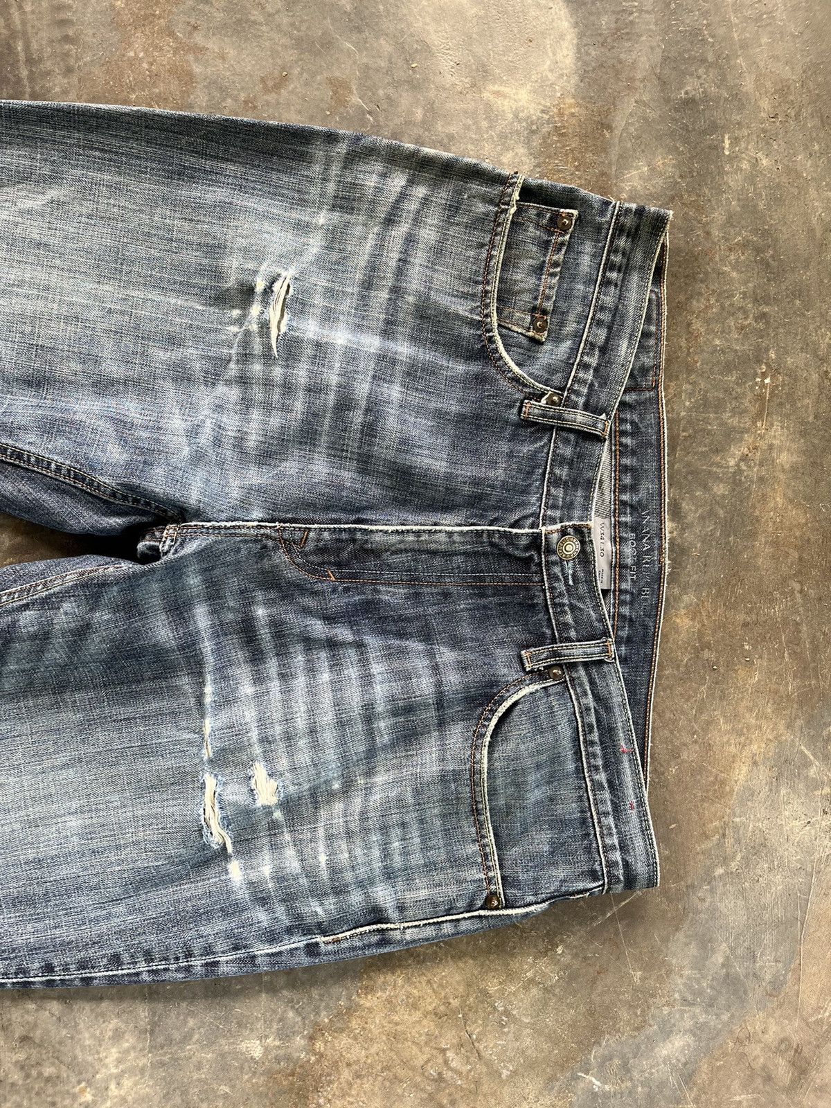 Banana Republic × Vintage Flare Vintage Banana Republic Denim Size US 35 - 4 Thumbnail