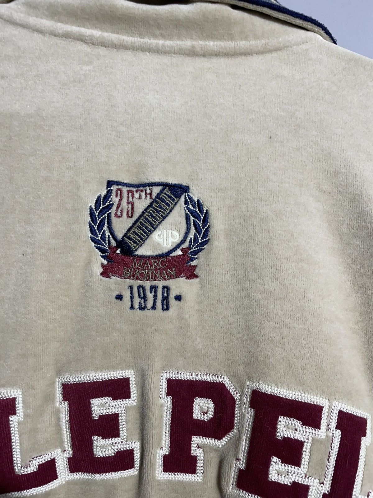 Pelle Pelle Pelle Pelle Marc Buchanan Full Zip Beige Sweatshirt size XL Size US XL / EU 56 / 4 - 10 Thumbnail