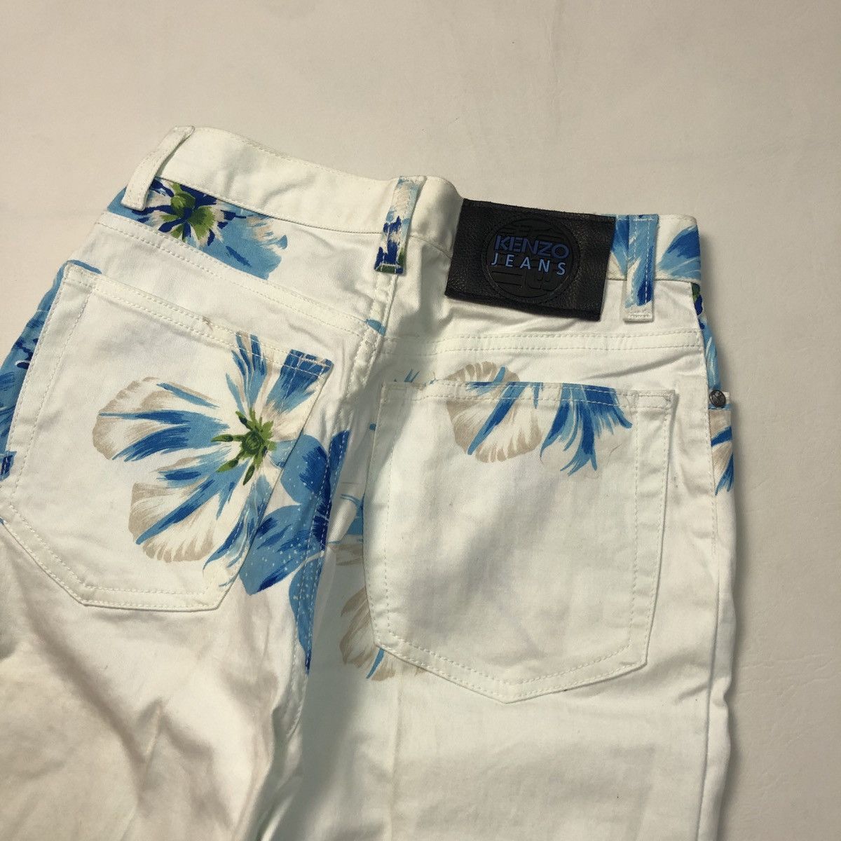 Kenzo Kenzo Miyuki Floral Print Pants Size 26" / US 2 / IT 38 - 9 Thumbnail