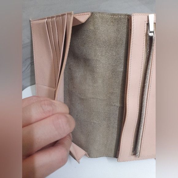 Celine Celine - LARGE STRAP WALLET IN GRAINED CALFSKIN i Size ONE SIZE - 6 Thumbnail