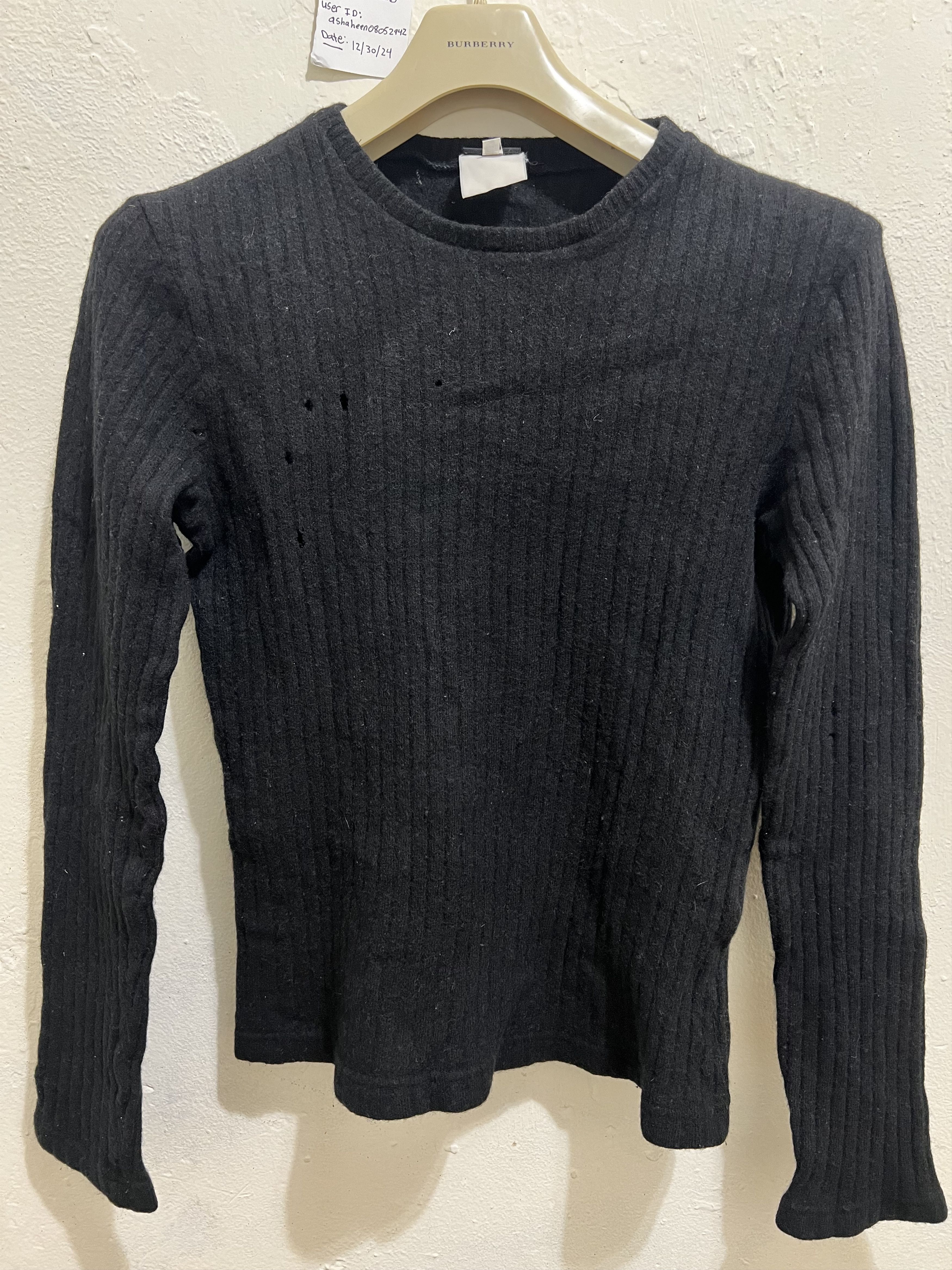 Dolce & Gabbana DELISTING IN 1hr* Dolce and Gabbana Wool Rare Holes Edition Size US L / EU 52-54 / 3 - 5 Thumbnail