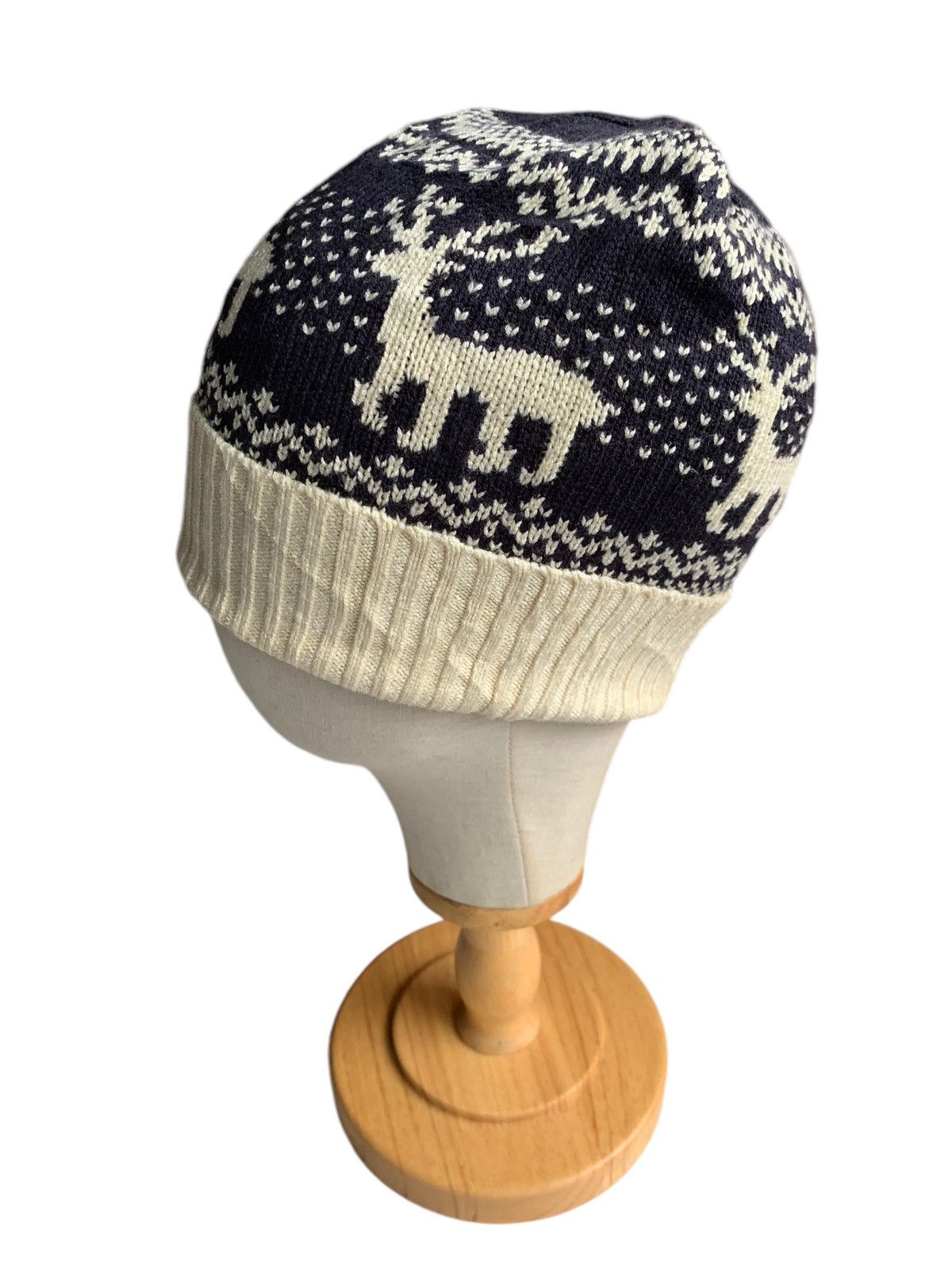Japanese Brand × Kapital × Vintage Knitted Uniqlo Rare Design Winter Sessions Beanie Hats Size ONE SIZE - 2 Thumbnail