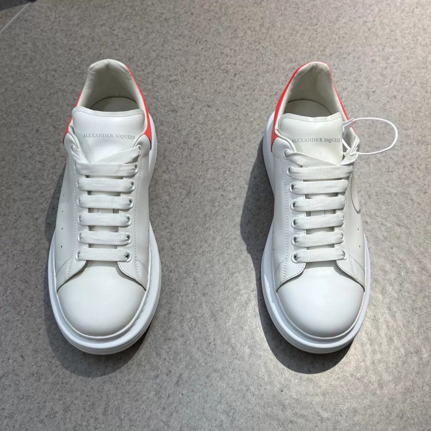 Alexander McQueen McQ White Pink Bright Pink Heel 44 98 New Trainers Size US 11 / EU 44 - 5 Thumbnail