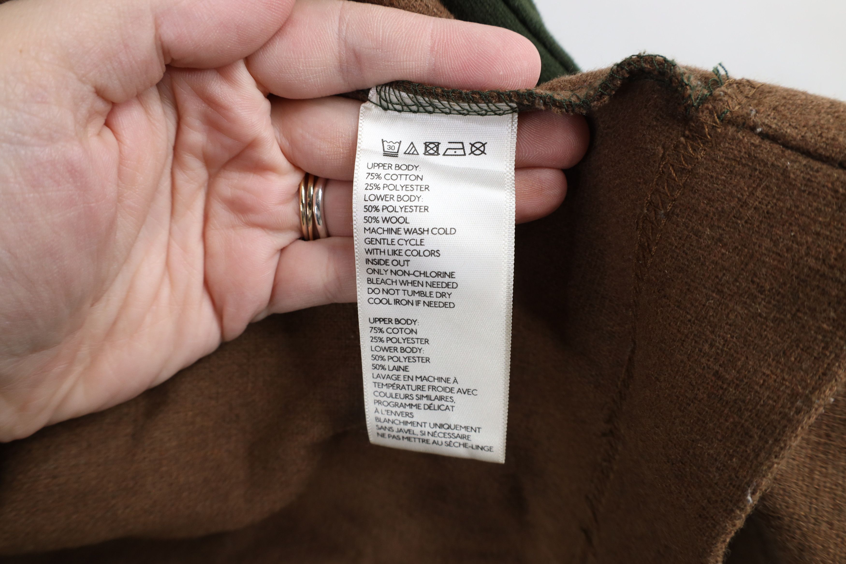 Vintage Vintage Streetwear Wool Blend Full Zip Hooded Parka Jacket Size US M / EU 48-50 / 2 - 10 Thumbnail
