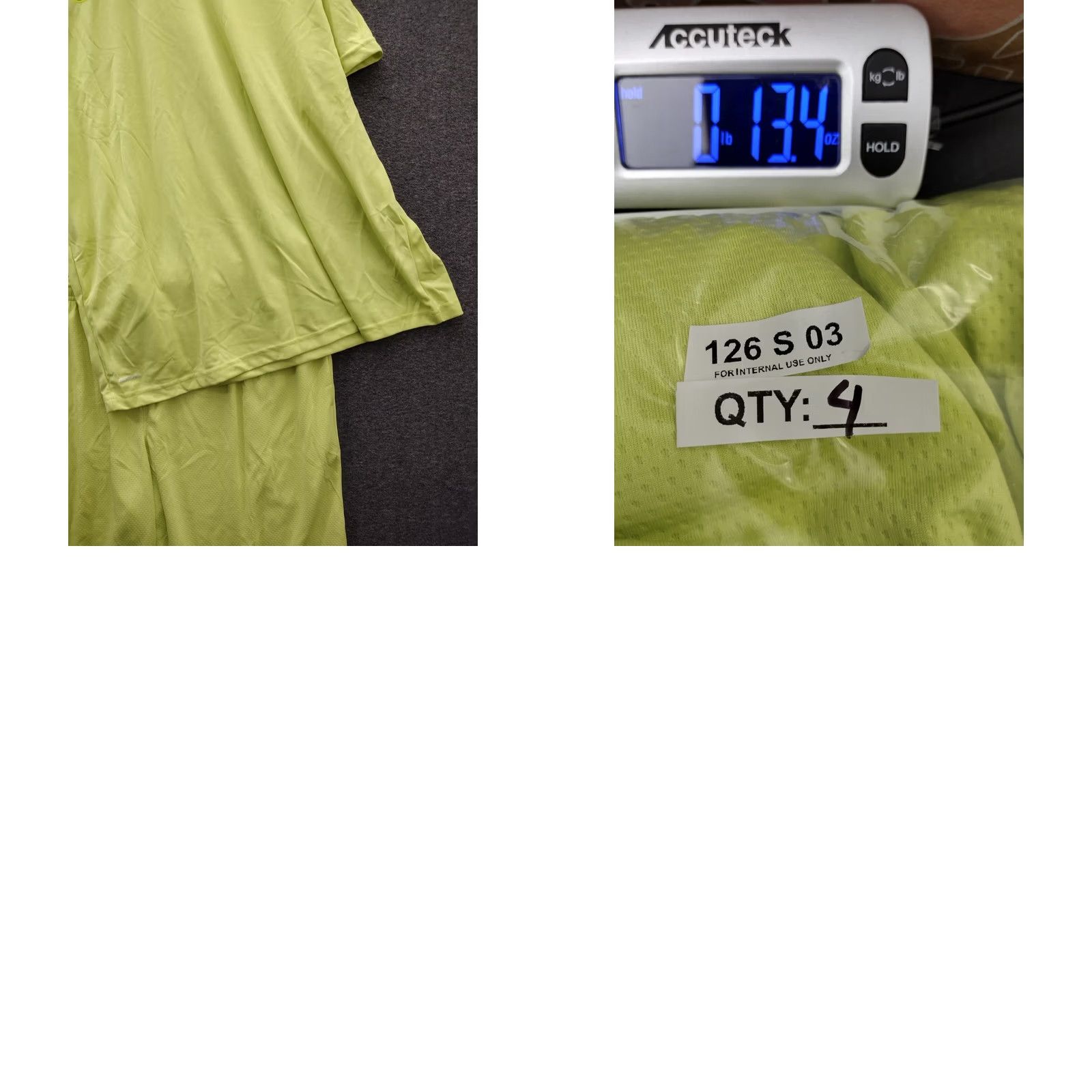 Athletic Works Athletic Works Dri Works Acid Yellow Quick Moisture Wicking T-Shirt & Shorts 2XL Set Men Yellow 2XL Outfit/Set Mens Size US XXL / EU 58 / 5 - 9 Thumbnail