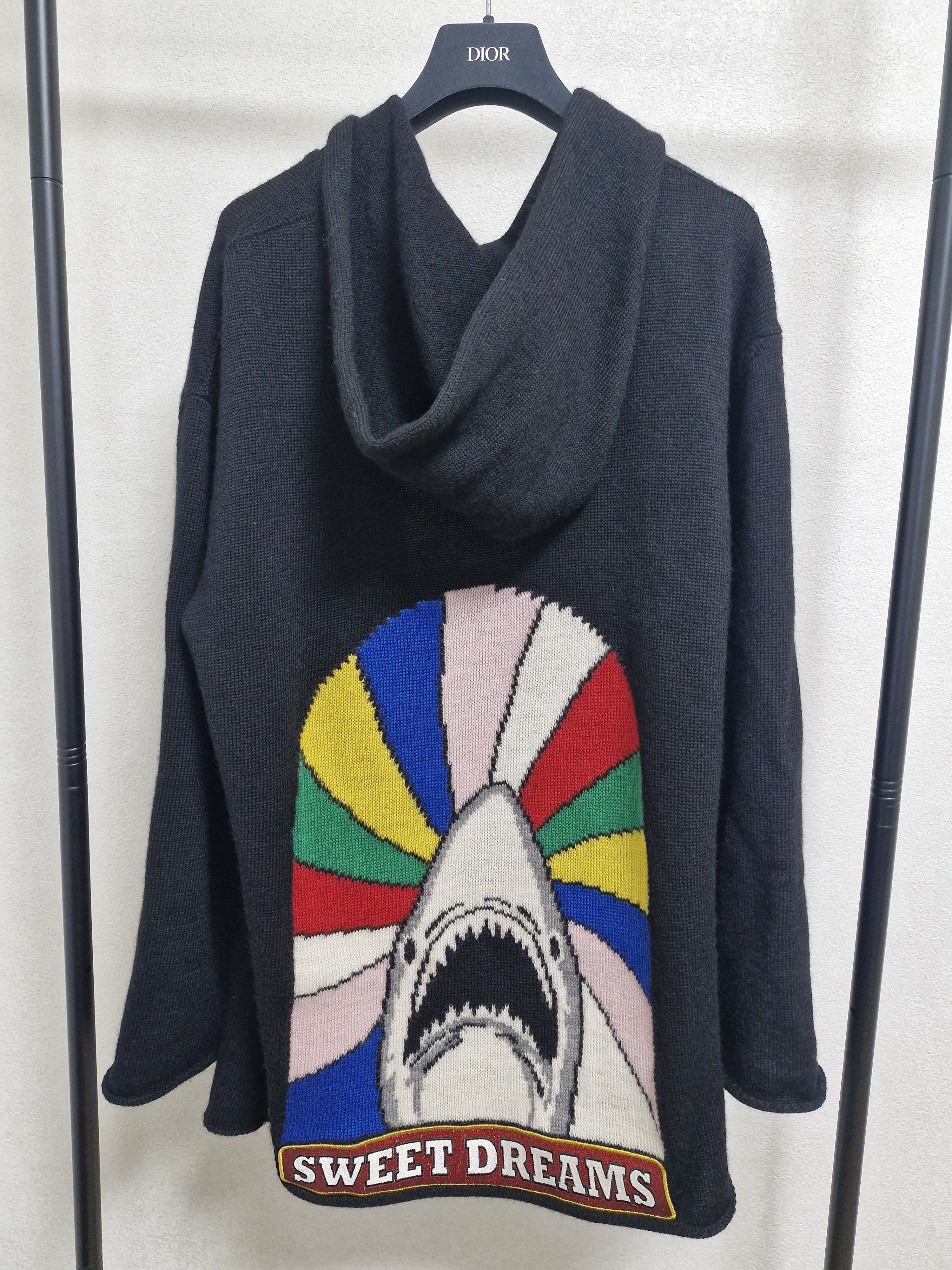 Saint Laurent Paris SLP SAINT LAURENT PARIS SS17 Sweet Dreams Shark Cardigan Size US M / EU 48-50 / 2 - 1 Thumbnail