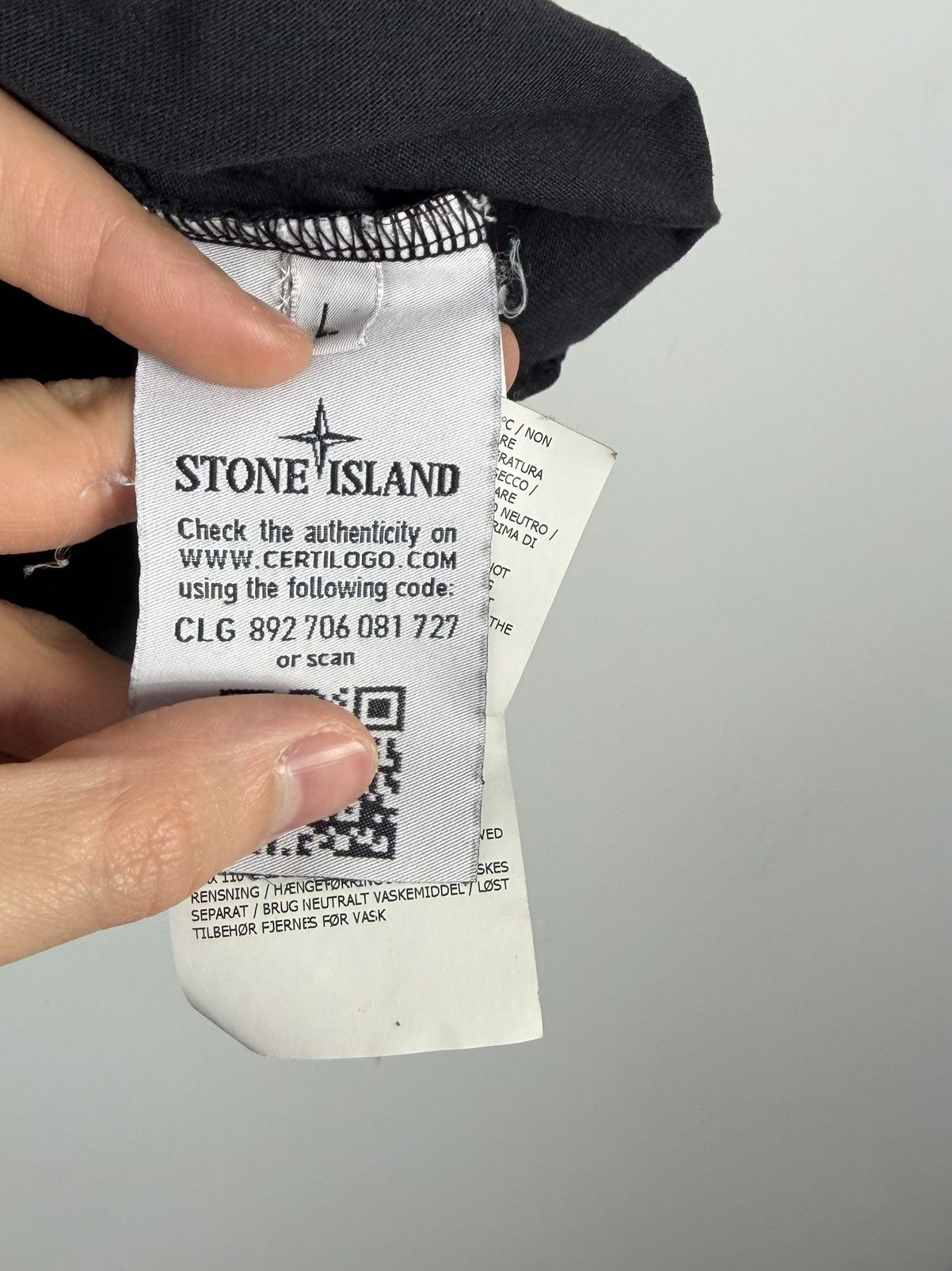 Stone Island Stone Island Longsleeve 100% Cotton Size US L / EU 52-54 / 3 - 6 Thumbnail