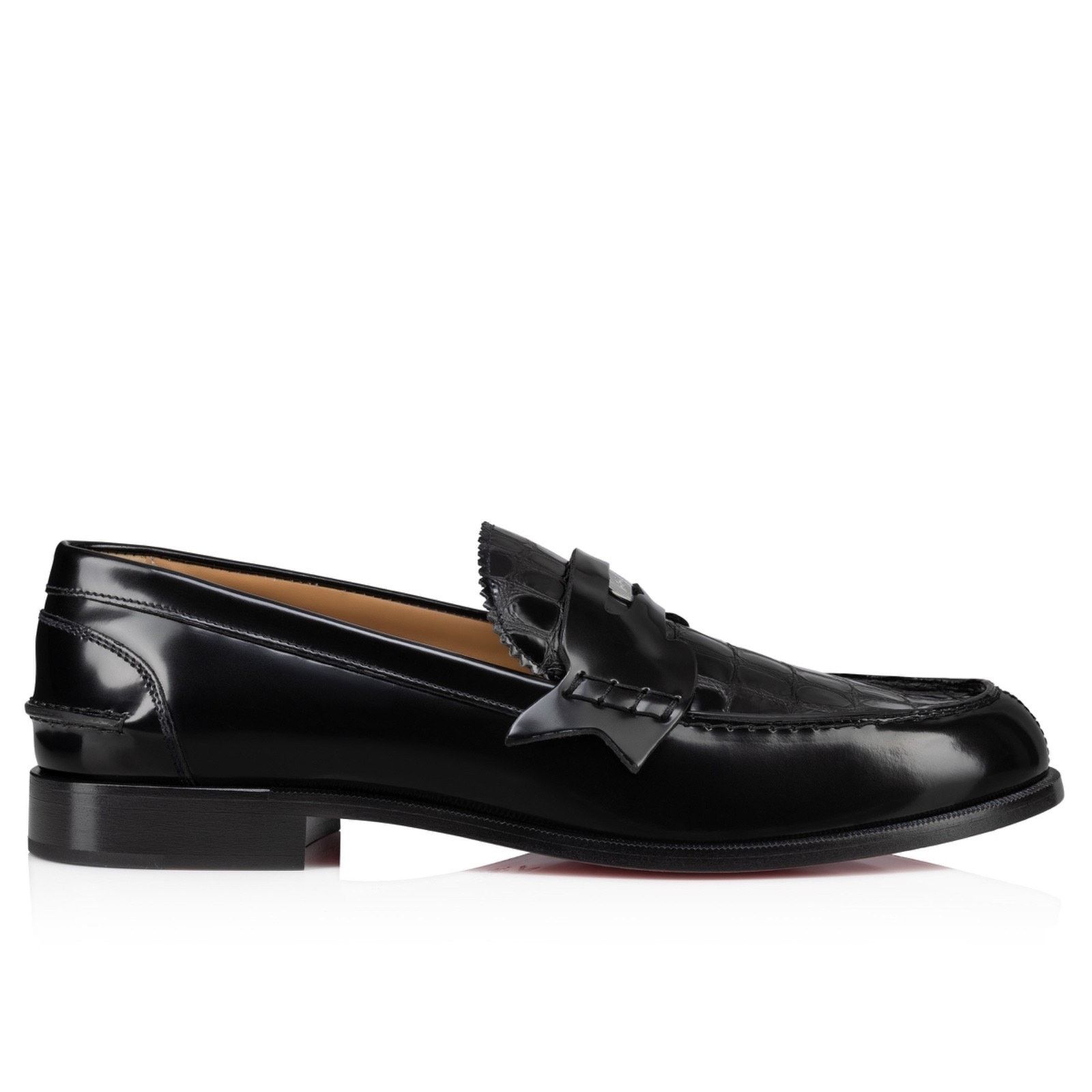 Christian Louboutin Christian Louboutin Calf Leather Slip On Dress Loafer 42 9 Size US 9 / EU 42 - 3 Thumbnail