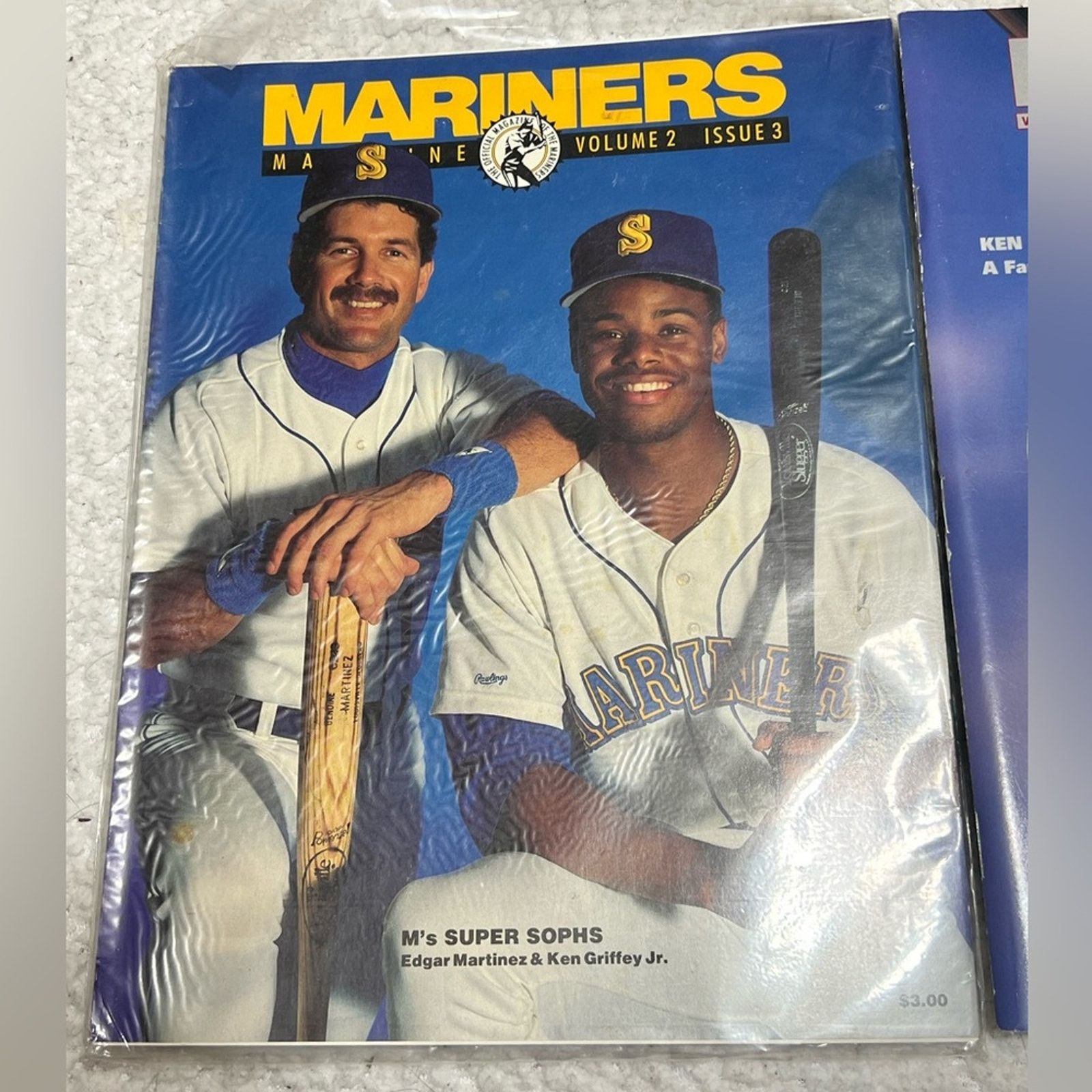 MLB Vintage Ken Griffey Jr. Mariners Magazine Lot MINT Size ONE SIZE - 3 Thumbnail