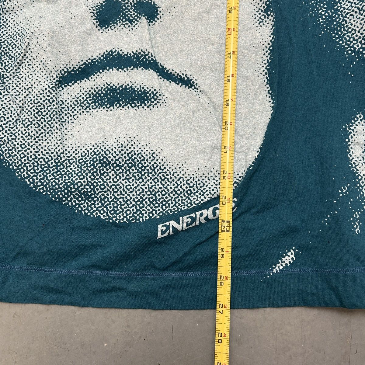 Vintage Vintage ENERGIE “Gold” Oversized Face Print Tee Size US XL / EU 56 / 4 - 6 Thumbnail